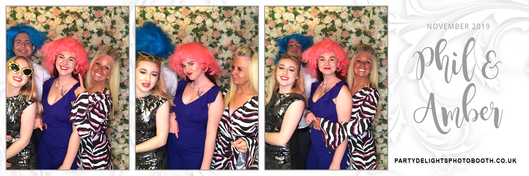Phil & Amber's Wedding party - Prints & Boomerangs | View more photos from the event at gallery.partydelightsphotobooth.co.uk/u/PartyDelightsPhotoBooth/Phil-Ambers-Wedding-party-Prints-Boomerangs