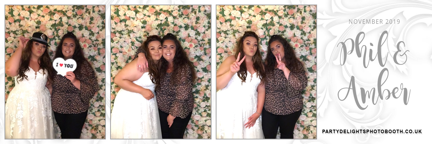 Phil & Amber's Wedding party - Prints & Boomerangs | View more photos from the event at gallery.partydelightsphotobooth.co.uk/u/PartyDelightsPhotoBooth/Phil-Ambers-Wedding-party-Prints-Boomerangs