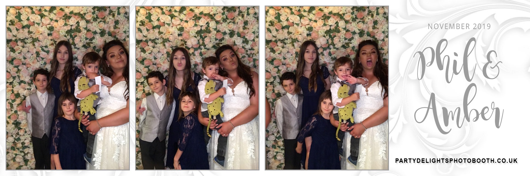 Phil & Amber's Wedding party - Prints & Boomerangs | View more photos from the event at gallery.partydelightsphotobooth.co.uk/u/PartyDelightsPhotoBooth/Phil-Ambers-Wedding-party-Prints-Boomerangs