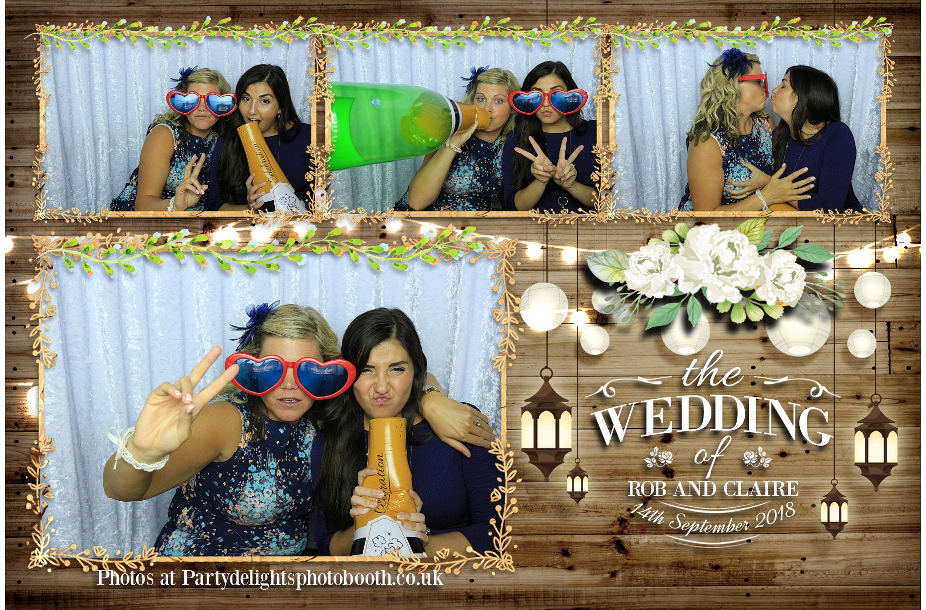 Rob & Claire's Wedding - Prints | View more photos from the event at gallery.partydelightsphotobooth.co.uk/u/PartyDelightsPhotoBooth/Rob-Claires-Wedding-Prints