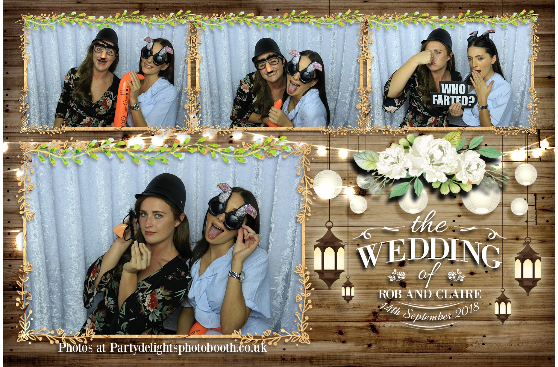 Rob & Claire's Wedding - Prints | View more photos from the event at gallery.partydelightsphotobooth.co.uk/u/PartyDelightsPhotoBooth/Rob-Claires-Wedding-Prints