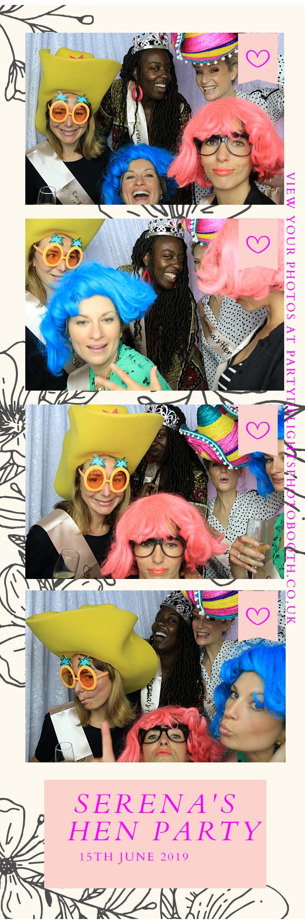 Serena's Hen Party - Prints | View more photos from the event at gallery.partydelightsphotobooth.co.uk/u/PartyDelightsPhotoBooth/Serenas-Hen-Party-Prints