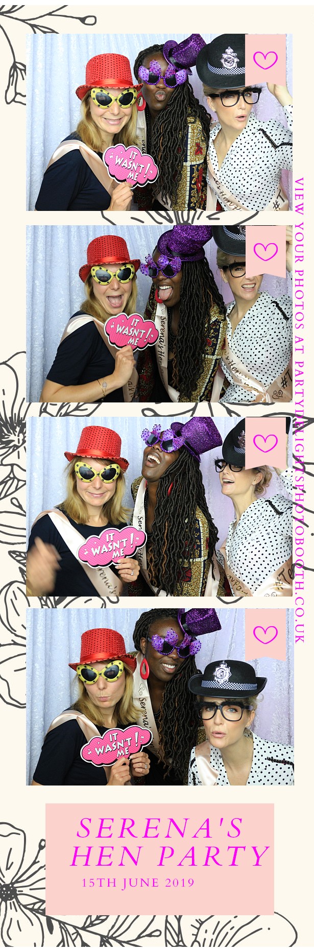 Serena's Hen Party - Prints | View more photos from the event at gallery.partydelightsphotobooth.co.uk/u/PartyDelightsPhotoBooth/Serenas-Hen-Party-Prints