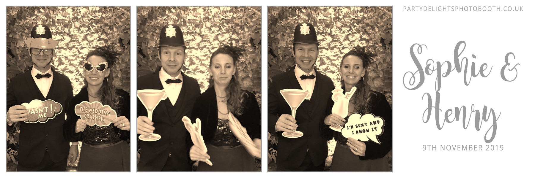 Sophie & Henry's Wedding - Prints | View more photos from the event at gallery.partydelightsphotobooth.co.uk/u/PartyDelightsPhotoBooth/Sophie-Henrys-Wedding-Prints
