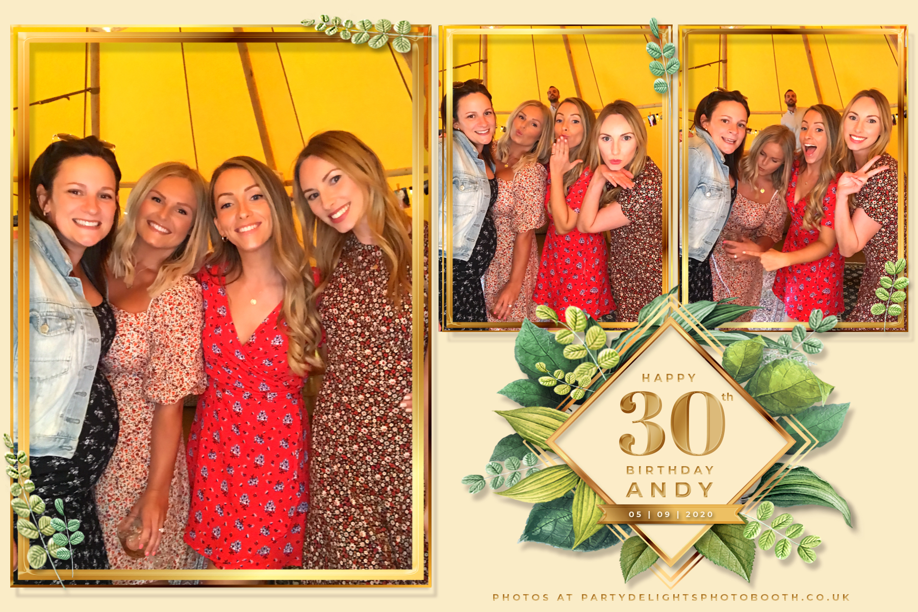 Andy's 30th Birthday (Laura) | View more photos from the event at gallery.partydelightsphotobooth.co.uk/u/PartyDelightsPhotoBooth/Andys-30th-Birthday-Laura