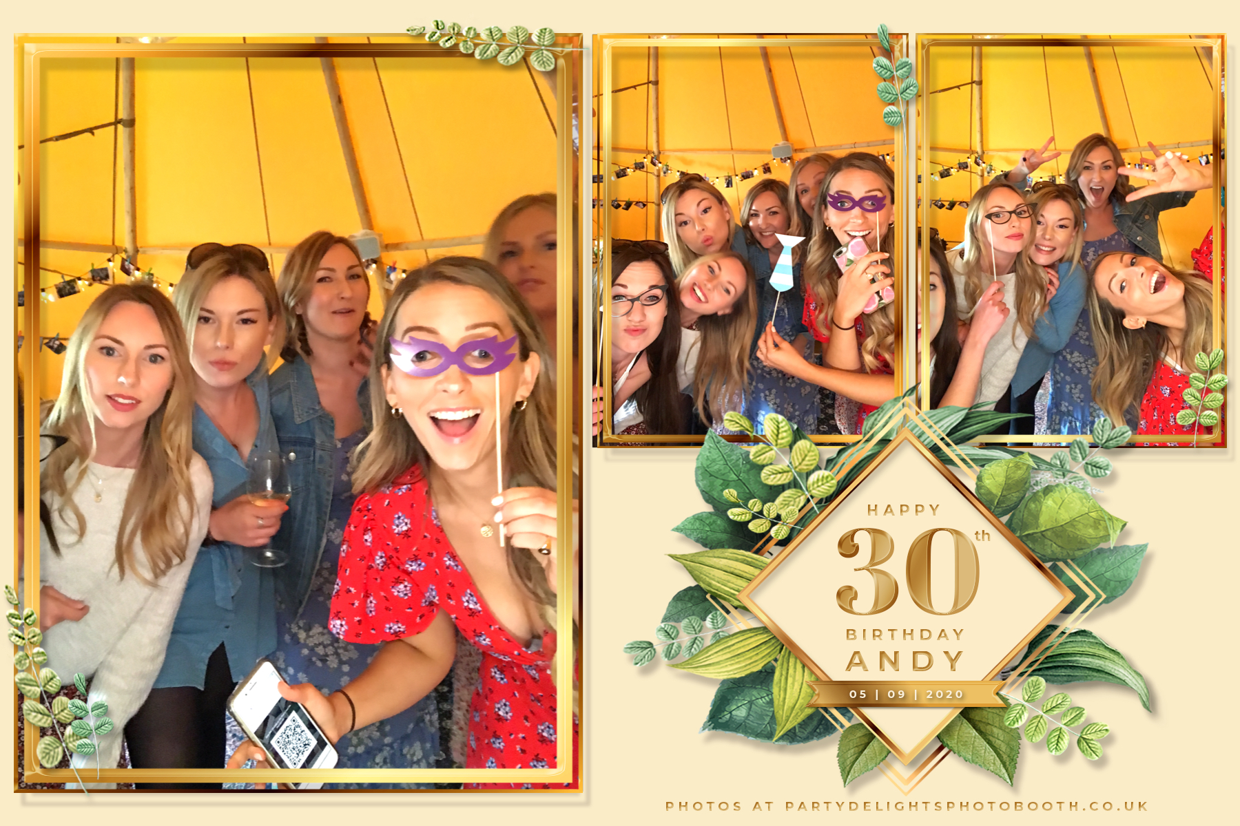 Andy's 30th Birthday (Laura) | View more photos from the event at gallery.partydelightsphotobooth.co.uk/u/PartyDelightsPhotoBooth/Andys-30th-Birthday-Laura