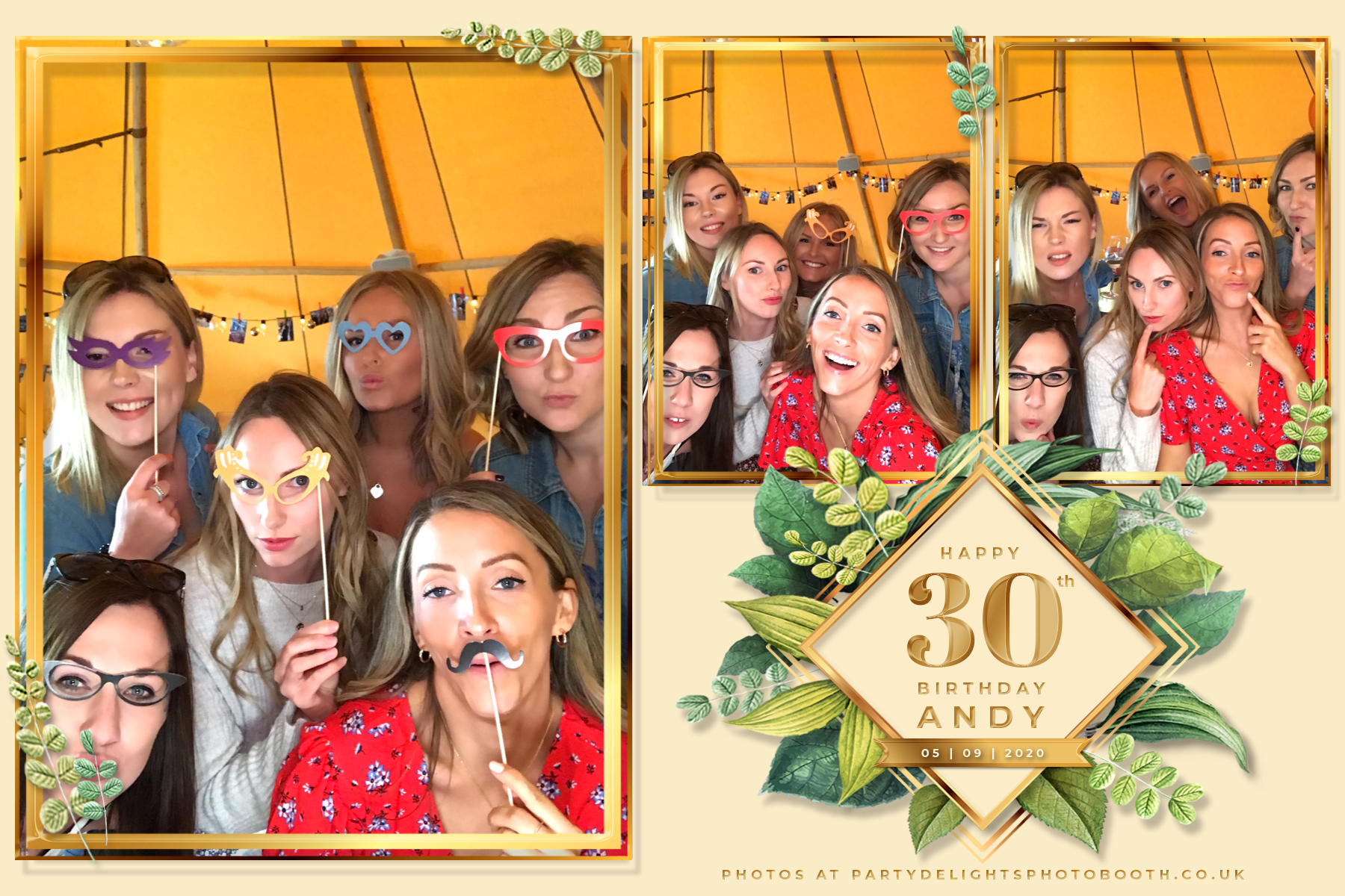 Andy's 30th Birthday (Laura) | View more photos from the event at gallery.partydelightsphotobooth.co.uk/u/PartyDelightsPhotoBooth/Andys-30th-Birthday-Laura