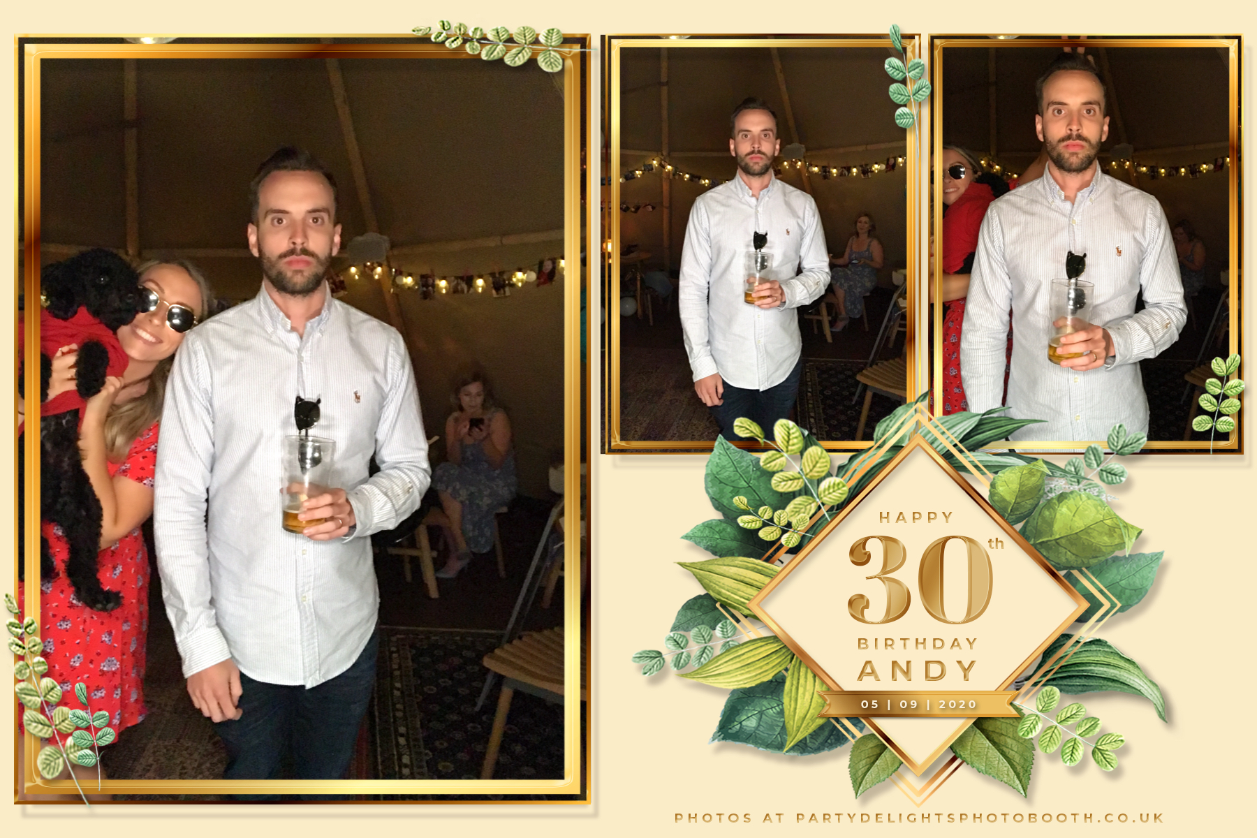 Andy's 30th Birthday (Laura) | View more photos from the event at gallery.partydelightsphotobooth.co.uk/u/PartyDelightsPhotoBooth/Andys-30th-Birthday-Laura