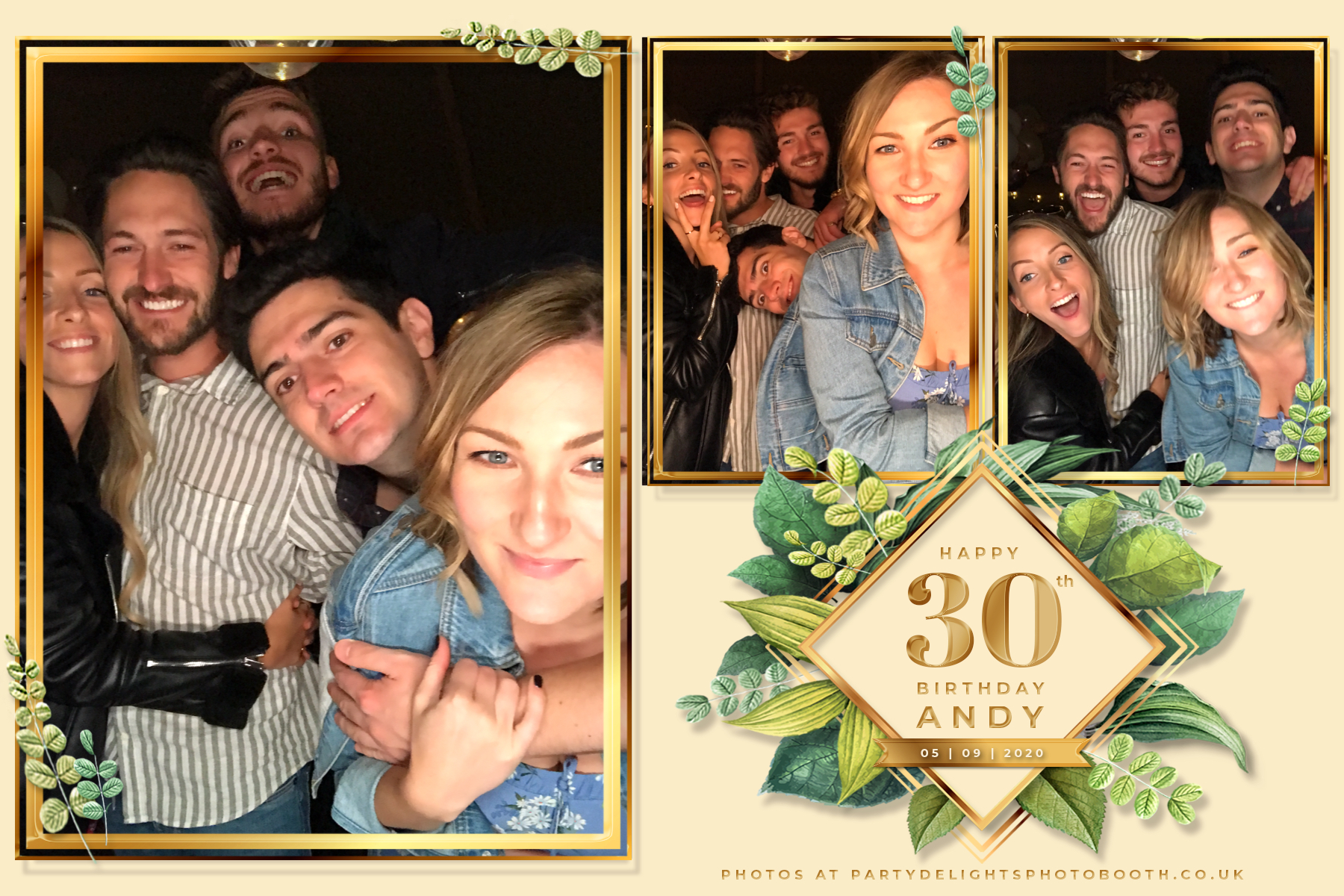 Andy's 30th Birthday (Laura) | View more photos from the event at gallery.partydelightsphotobooth.co.uk/u/PartyDelightsPhotoBooth/Andys-30th-Birthday-Laura