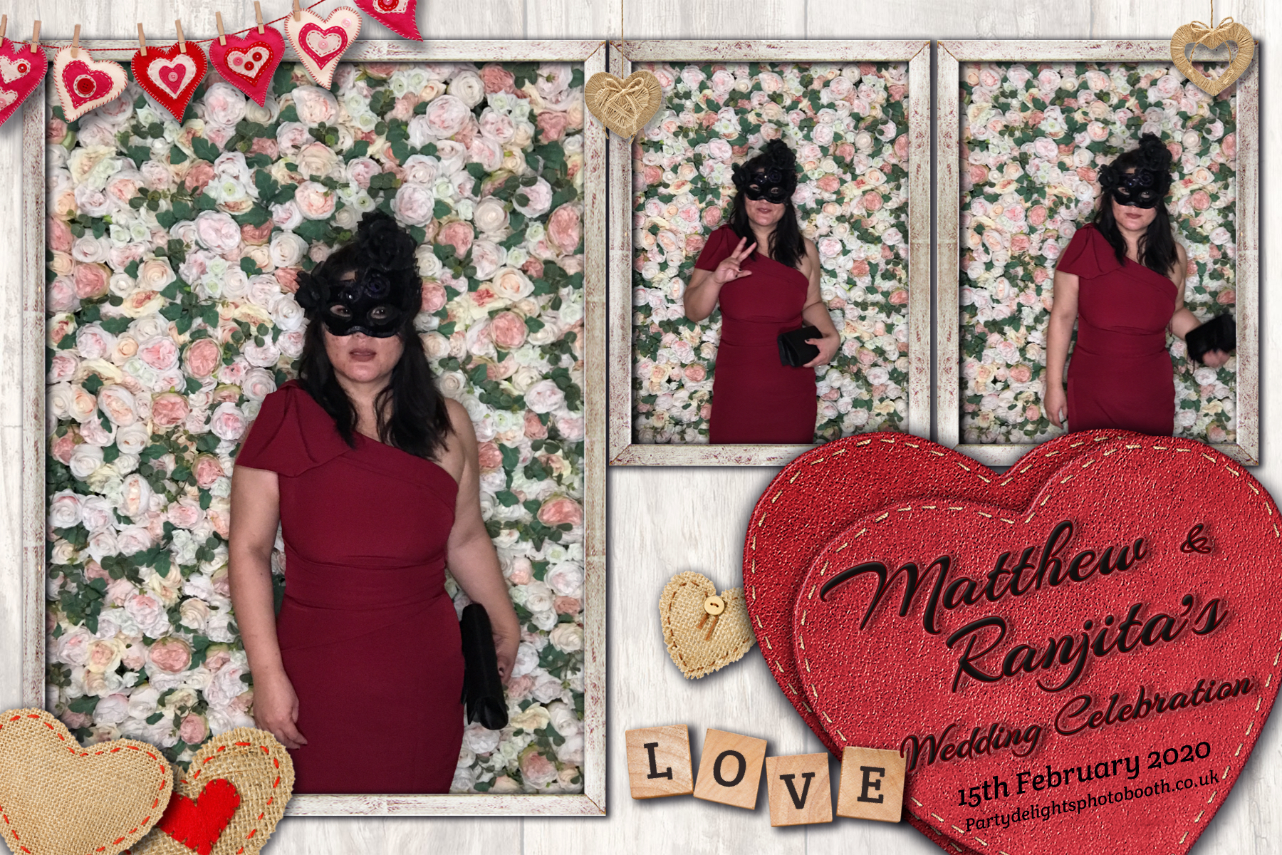 Matthew & Ranjita's Wedding - Photos & Boomerangs | View more photos from the event at gallery.partydelightsphotobooth.co.uk/u/PartyDelightsPhotoBooth/Matthew-Ranjitas-Wedding-Photos-Boomerangs