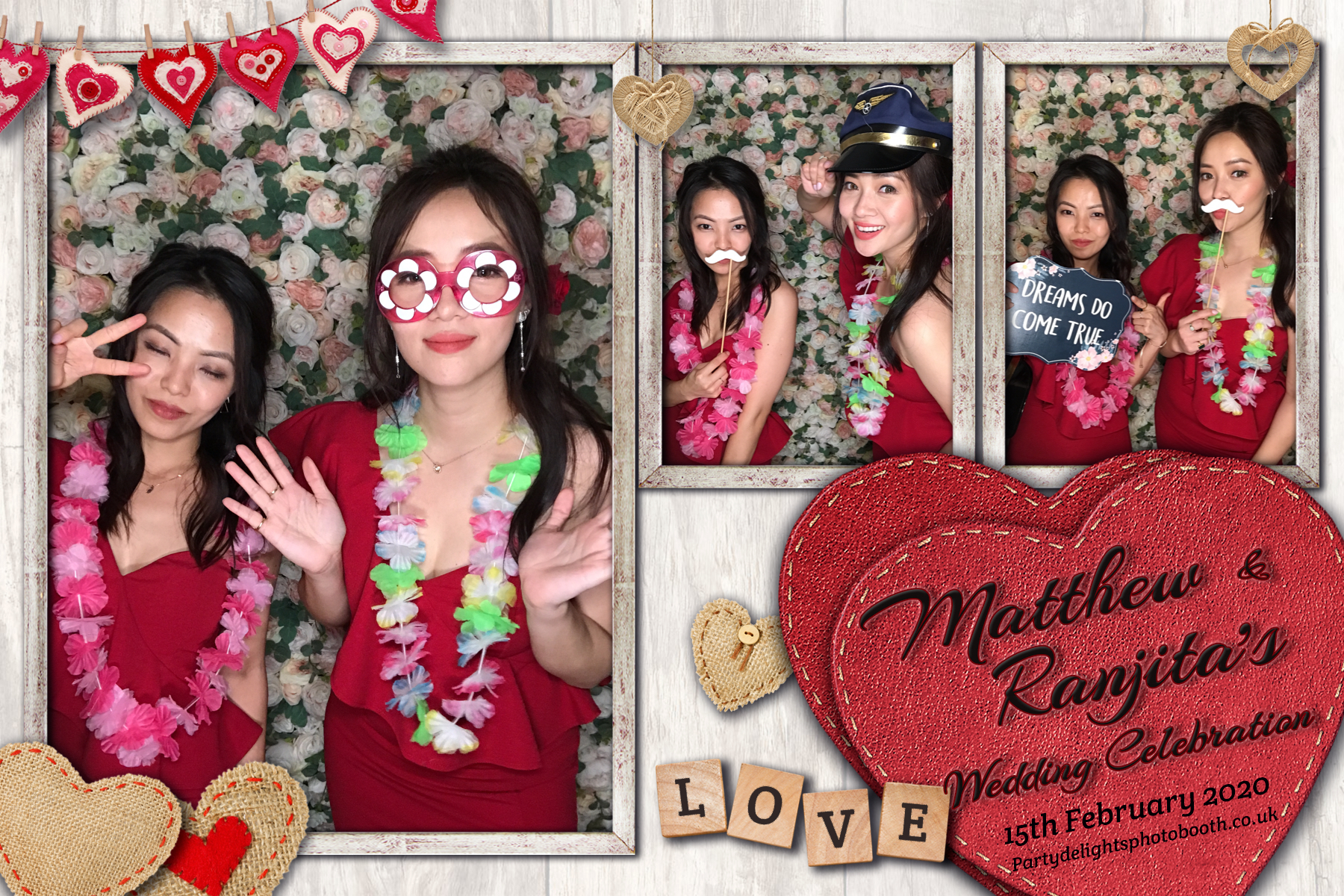 Matthew & Ranjita's Wedding - Photos & Boomerangs | View more photos from the event at gallery.partydelightsphotobooth.co.uk/u/PartyDelightsPhotoBooth/Matthew-Ranjitas-Wedding-Photos-Boomerangs