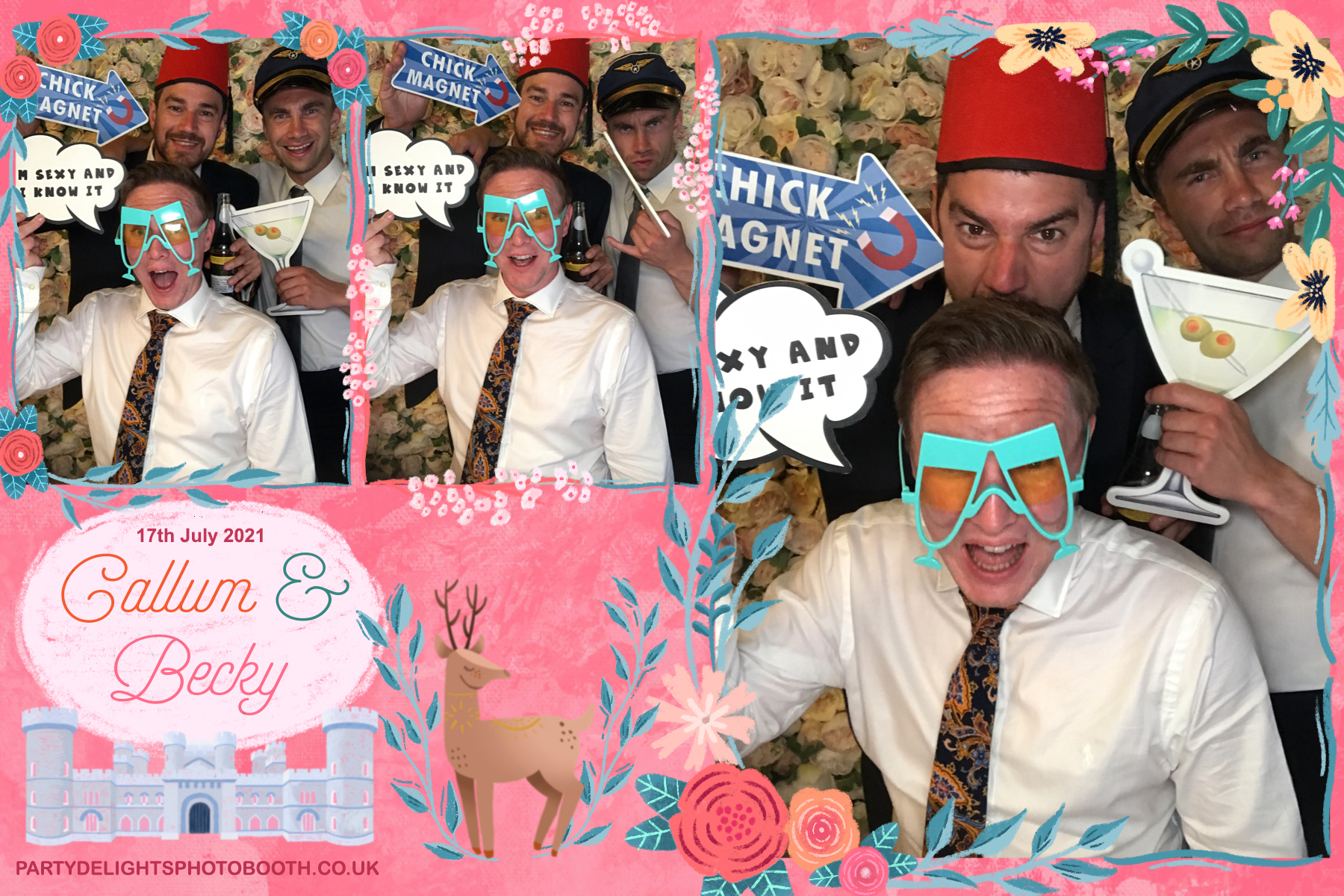 Becky & Callum's Wedding | View more photos from the event at gallery.partydelightsphotobooth.co.uk/u/PartyDelightsPhotoBooth/Becky-Callums-Wedding