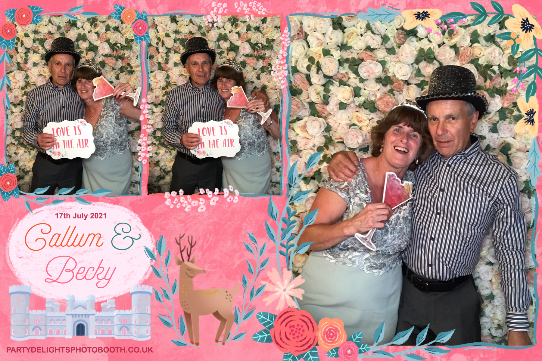 Becky & Callum's Wedding | View more photos from the event at gallery.partydelightsphotobooth.co.uk/u/PartyDelightsPhotoBooth/Becky-Callums-Wedding