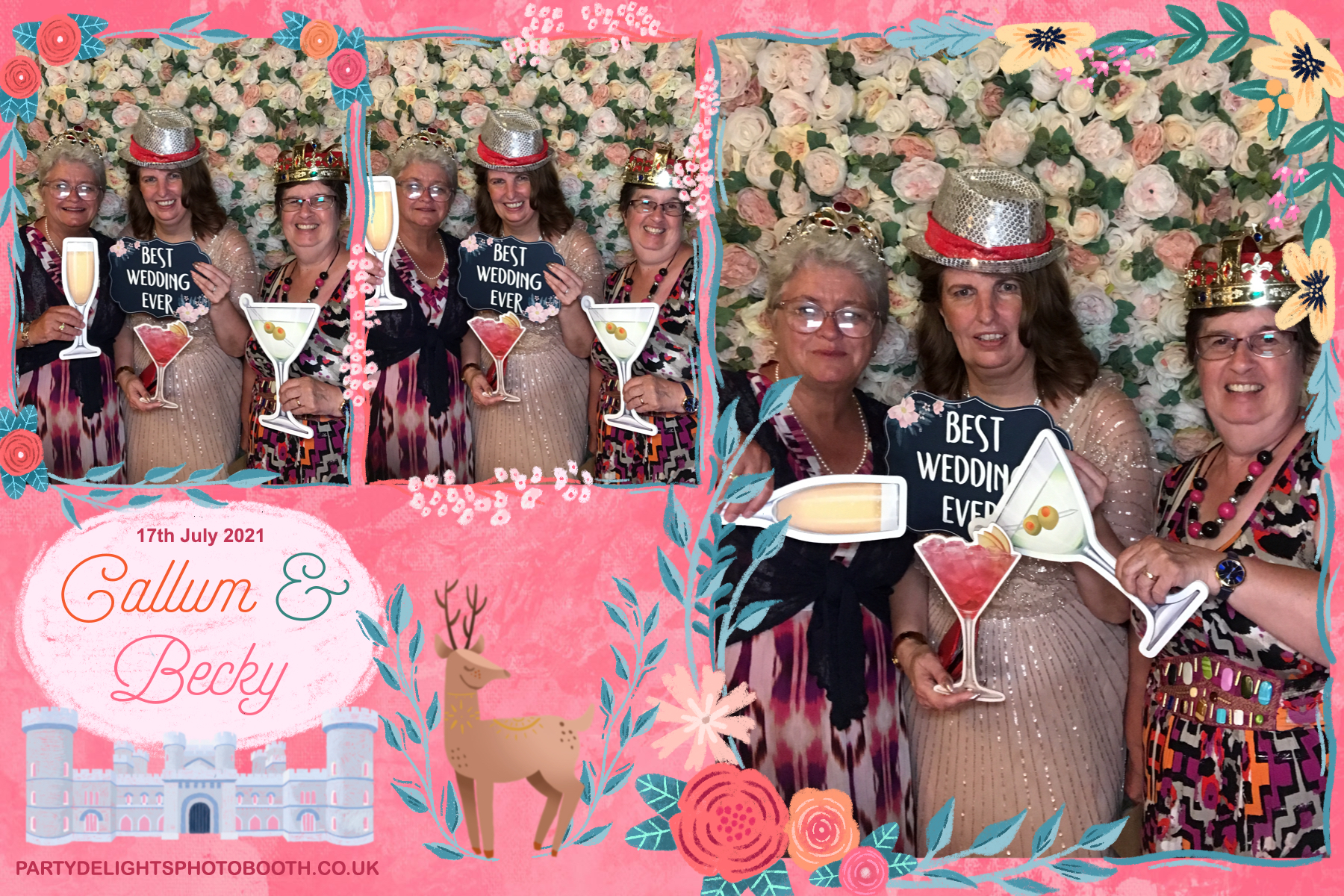 Becky & Callum's Wedding | View more photos from the event at gallery.partydelightsphotobooth.co.uk/u/PartyDelightsPhotoBooth/Becky-Callums-Wedding