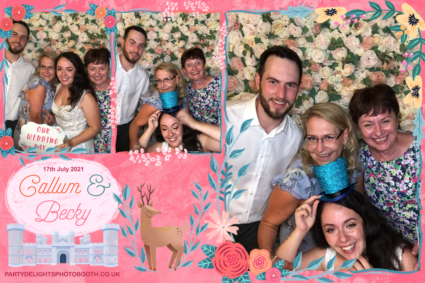 Becky & Callum's Wedding | View more photos from the event at gallery.partydelightsphotobooth.co.uk/u/PartyDelightsPhotoBooth/Becky-Callums-Wedding