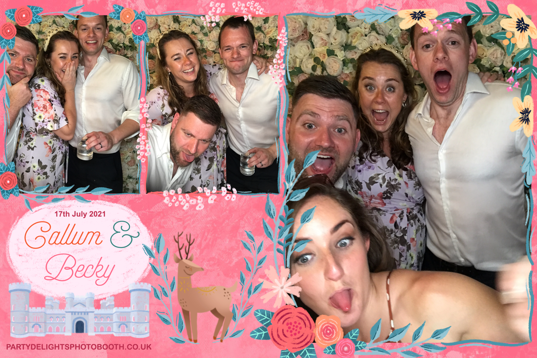 Becky & Callum's Wedding | View more photos from the event at gallery.partydelightsphotobooth.co.uk/u/PartyDelightsPhotoBooth/Becky-Callums-Wedding