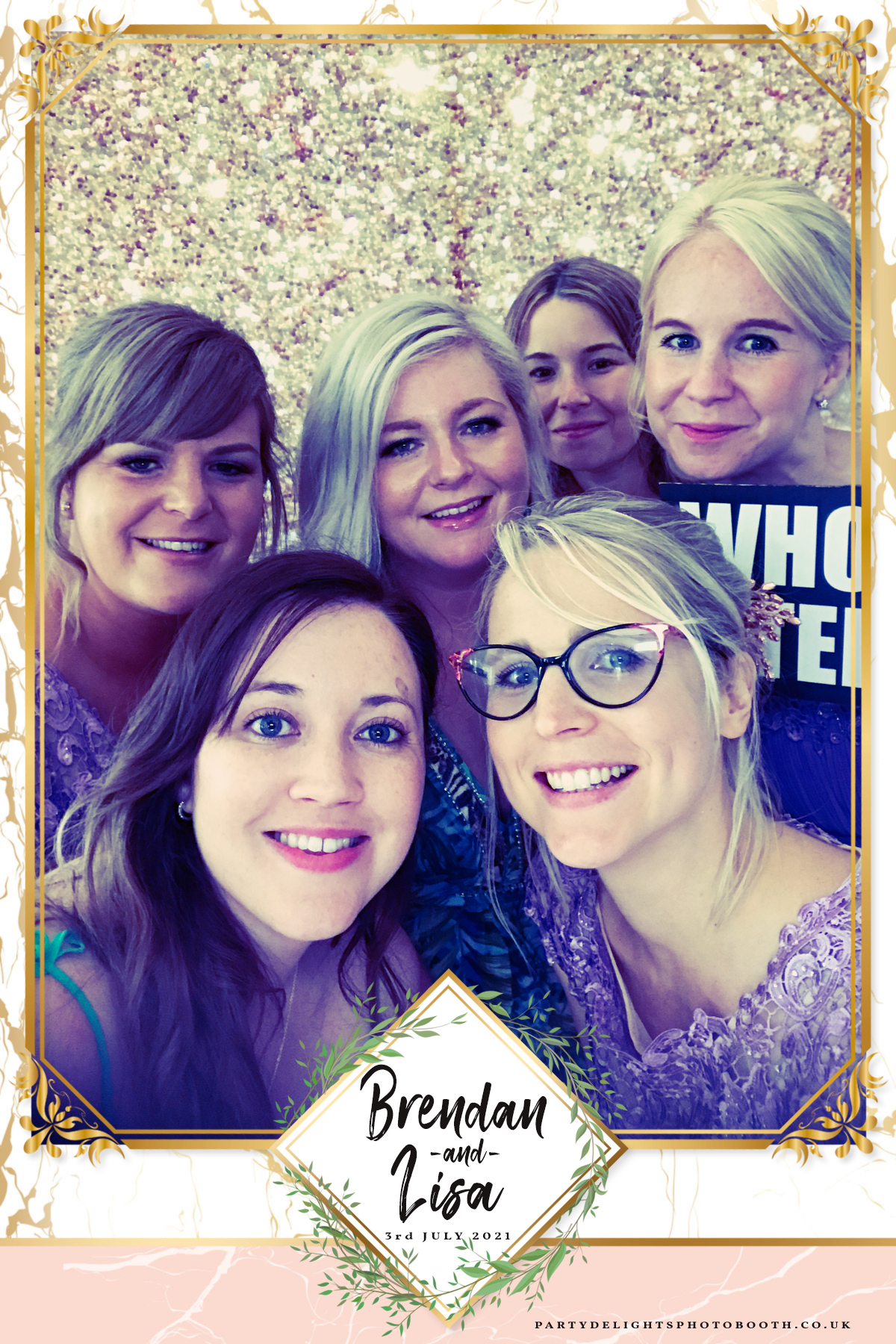 Brendan & Lisa’s Wedding | View more photos from the event at gallery.partydelightsphotobooth.co.uk/u/PartyDelightsPhotoBooth/Brendan-Lisa’s-Wedding
