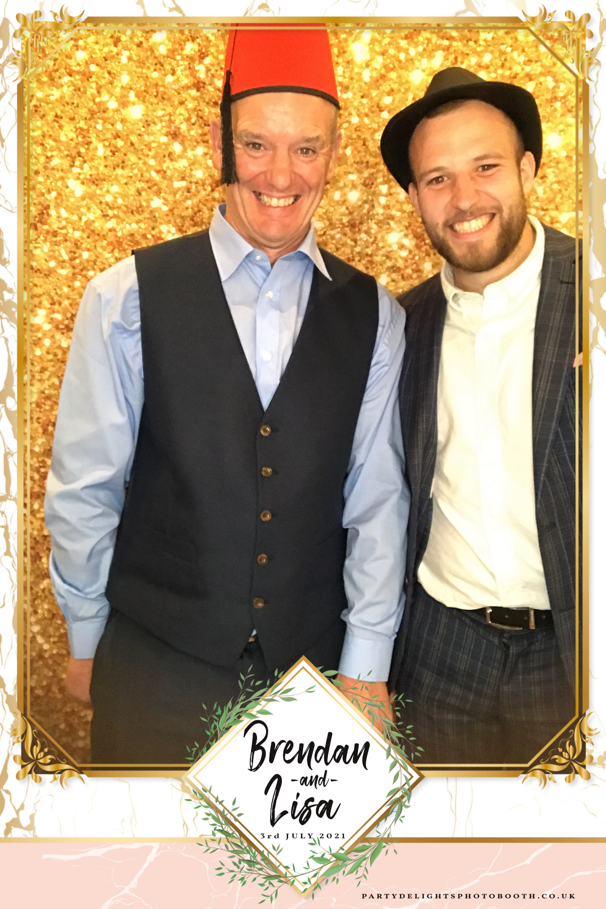 Brendan & Lisa’s Wedding | View more photos from the event at gallery.partydelightsphotobooth.co.uk/u/PartyDelightsPhotoBooth/Brendan-Lisa’s-Wedding