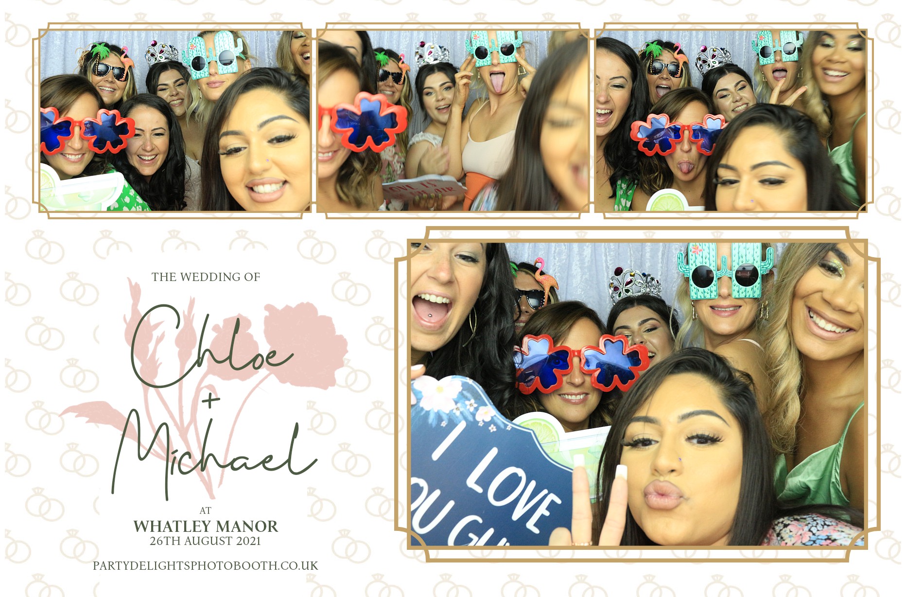 Chloe & Michael's Wedding | View more photos from the event at gallery.partydelightsphotobooth.co.uk/u/PartyDelightsPhotoBooth/Chloe-Michaels-Wedding