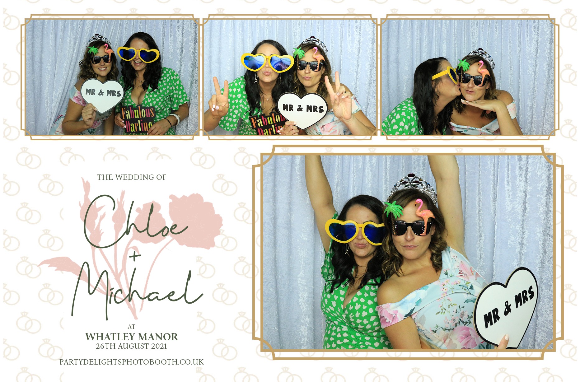 Chloe & Michael's Wedding | View more photos from the event at gallery.partydelightsphotobooth.co.uk/u/PartyDelightsPhotoBooth/Chloe-Michaels-Wedding