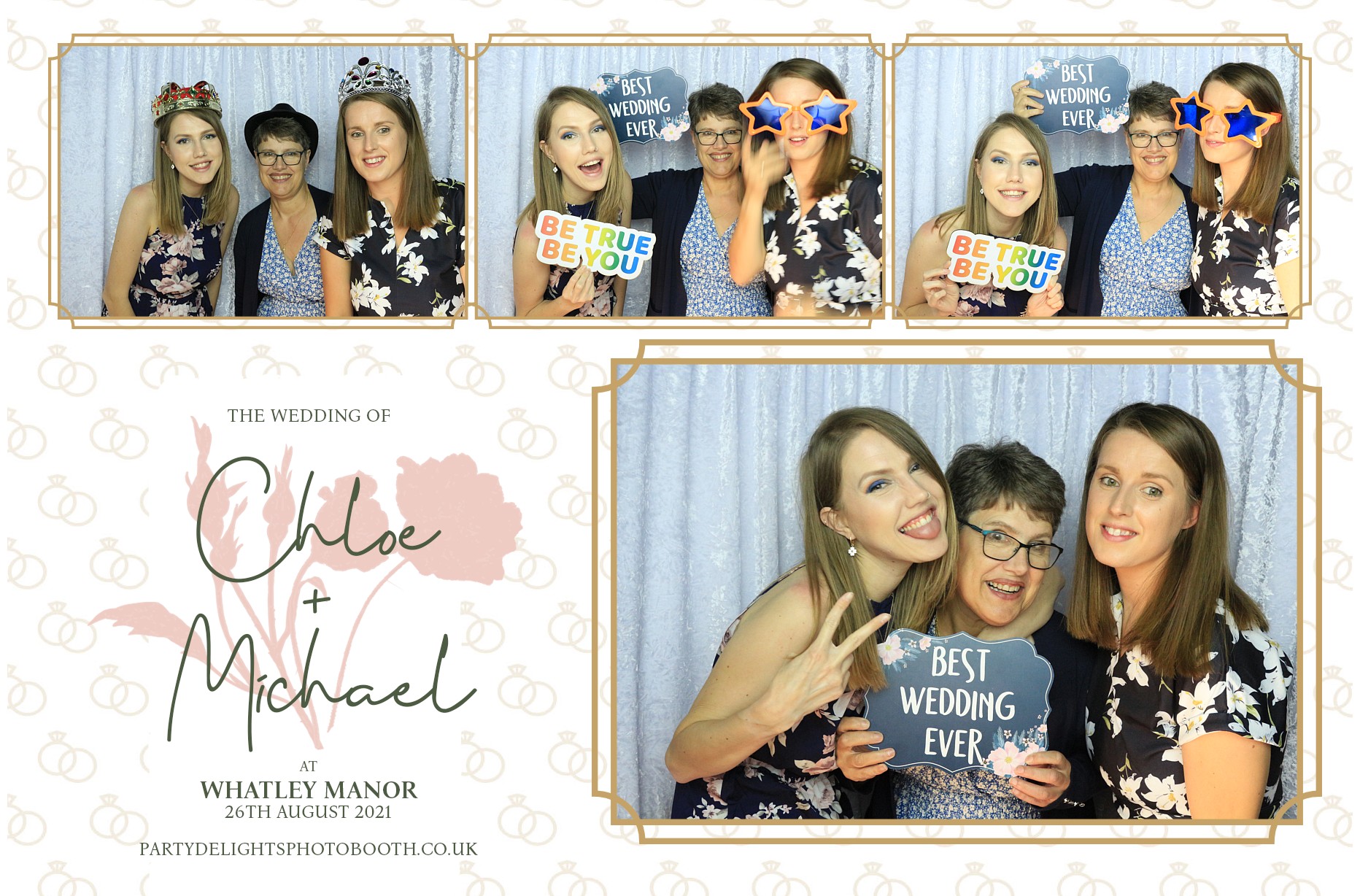 Chloe & Michael's Wedding | View more photos from the event at gallery.partydelightsphotobooth.co.uk/u/PartyDelightsPhotoBooth/Chloe-Michaels-Wedding