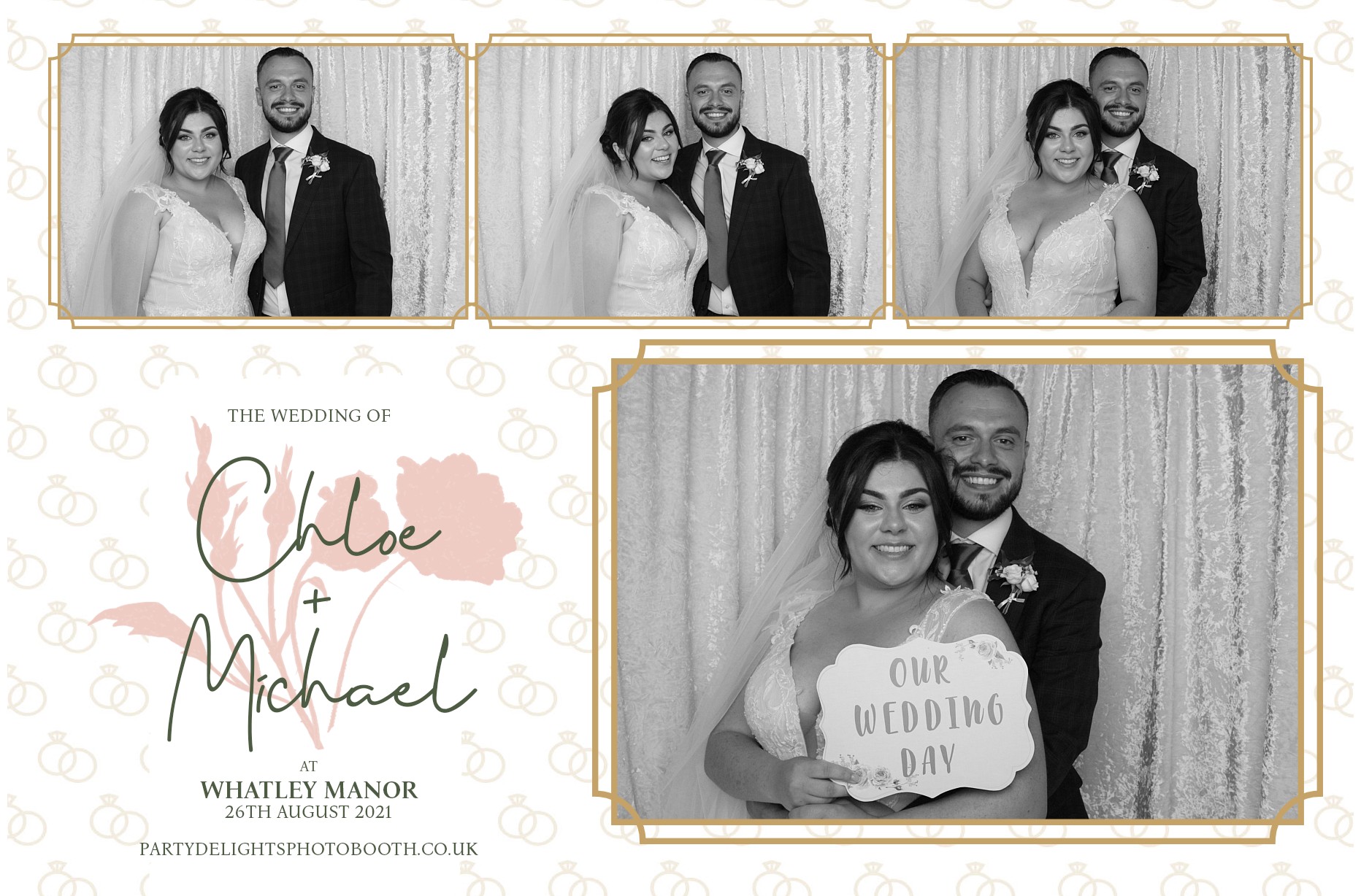 Chloe & Michael's Wedding | View more photos from the event at gallery.partydelightsphotobooth.co.uk/u/PartyDelightsPhotoBooth/Chloe-Michaels-Wedding
