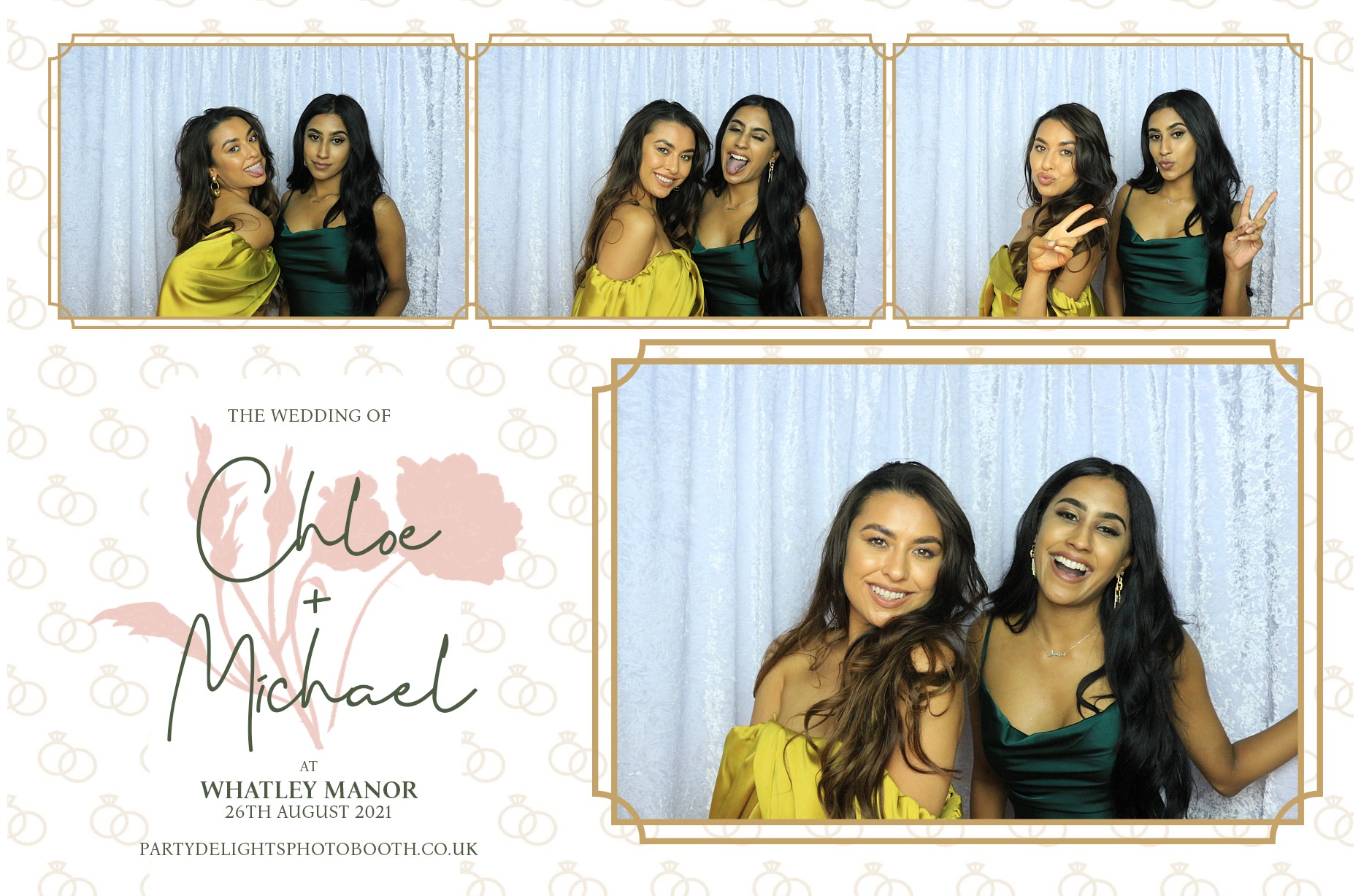 Chloe & Michael's Wedding | View more photos from the event at gallery.partydelightsphotobooth.co.uk/u/PartyDelightsPhotoBooth/Chloe-Michaels-Wedding