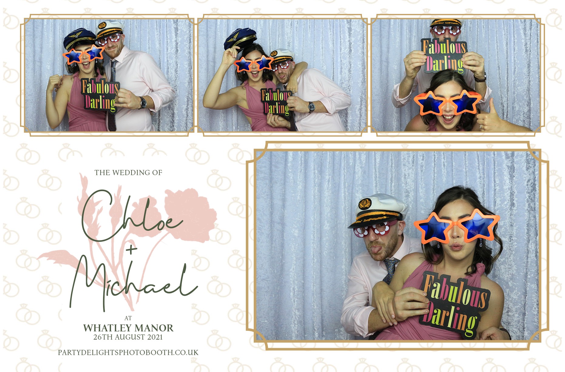 Chloe & Michael's Wedding | View more photos from the event at gallery.partydelightsphotobooth.co.uk/u/PartyDelightsPhotoBooth/Chloe-Michaels-Wedding