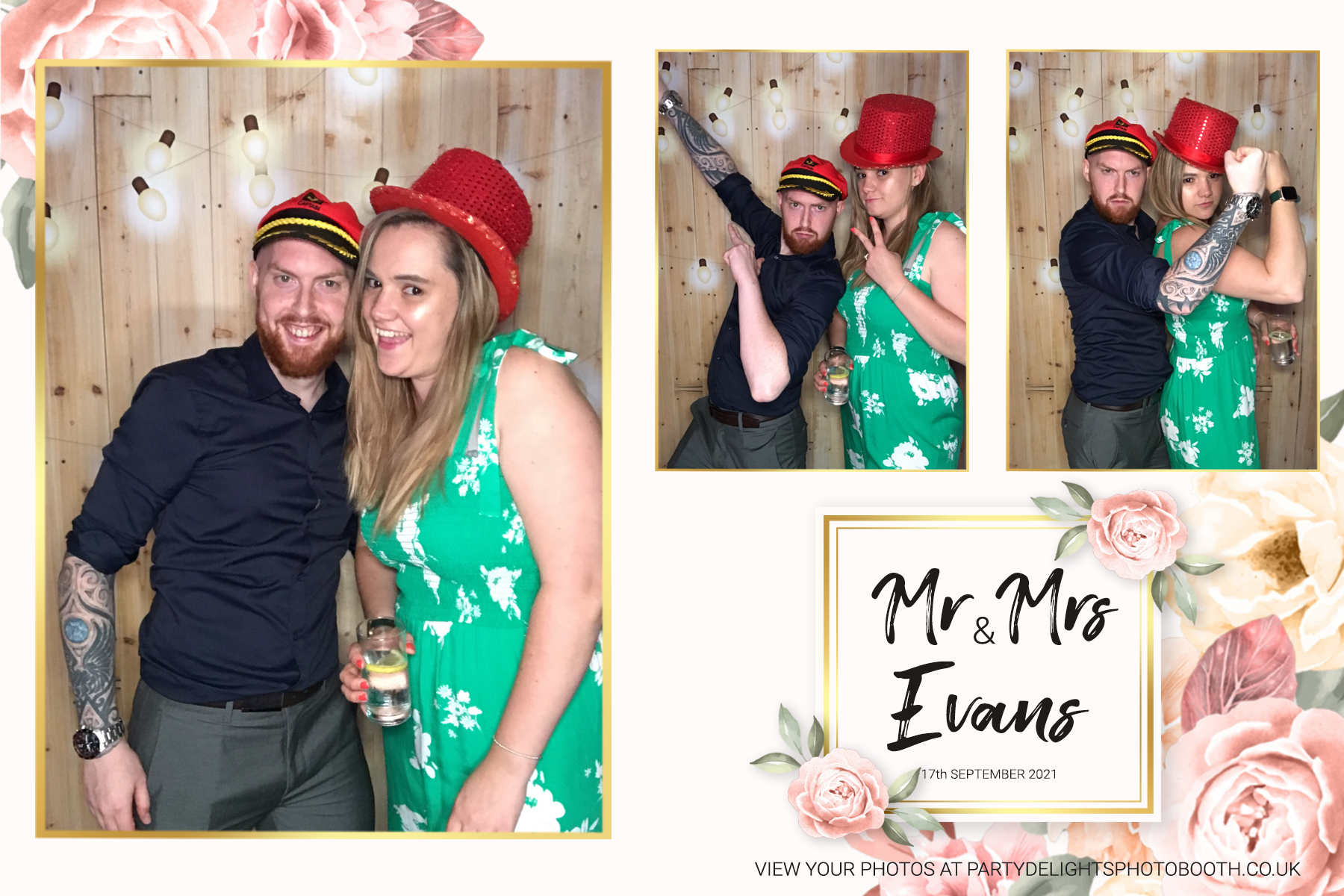 Cloe & Jordan's Wedding | View more photos from the event at gallery.partydelightsphotobooth.co.uk/u/PartyDelightsPhotoBooth/Cloe-Jordans-Wedding