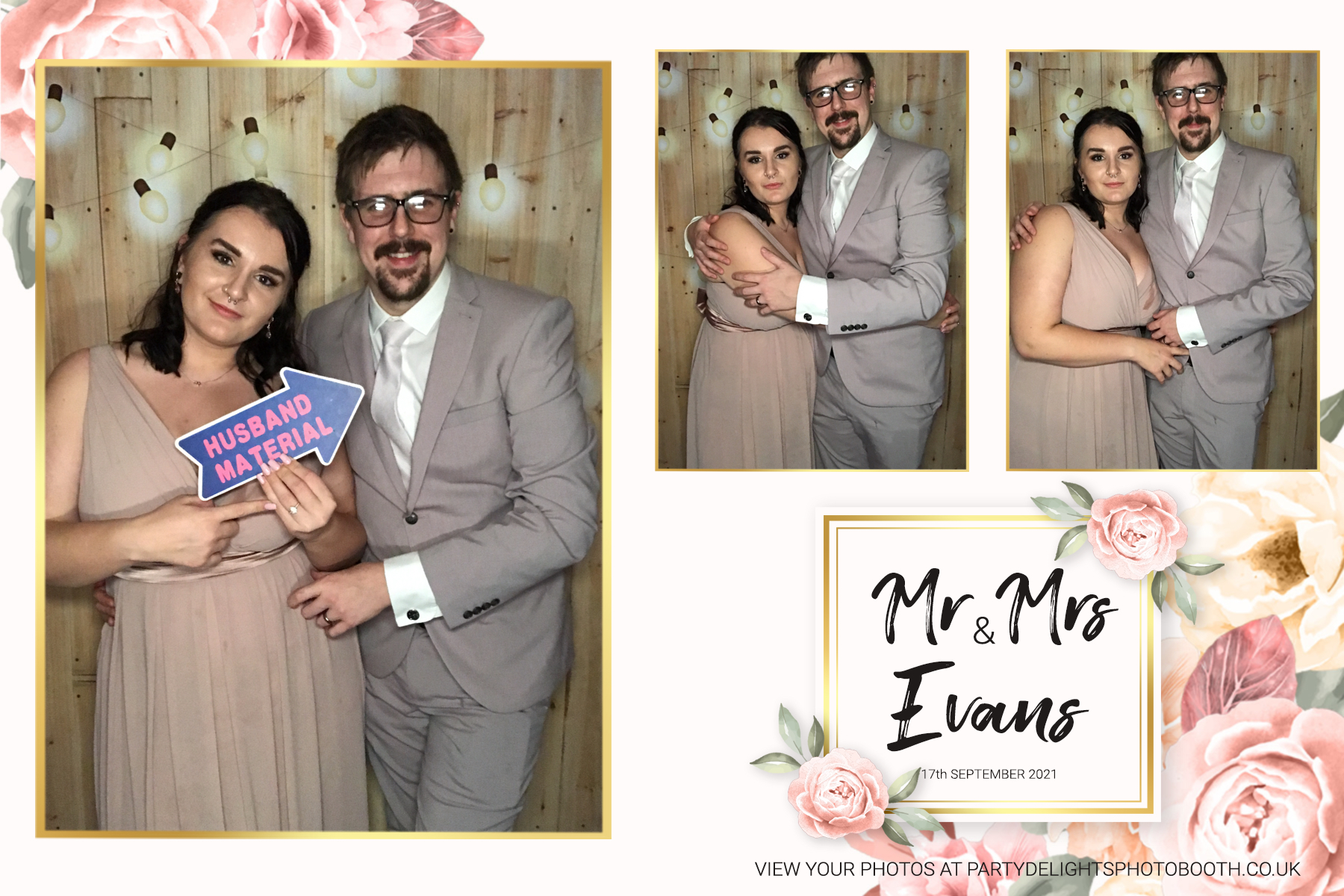 Cloe & Jordan's Wedding | View more photos from the event at gallery.partydelightsphotobooth.co.uk/u/PartyDelightsPhotoBooth/Cloe-Jordans-Wedding