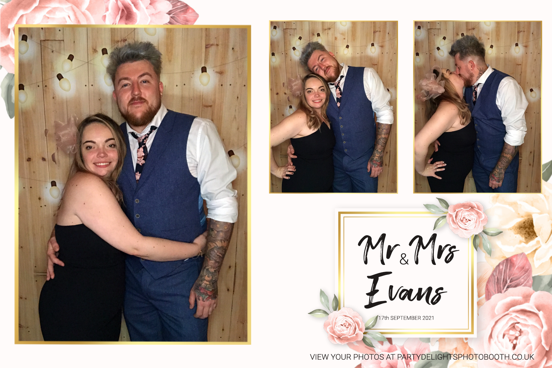 Cloe & Jordan's Wedding | View more photos from the event at gallery.partydelightsphotobooth.co.uk/u/PartyDelightsPhotoBooth/Cloe-Jordans-Wedding
