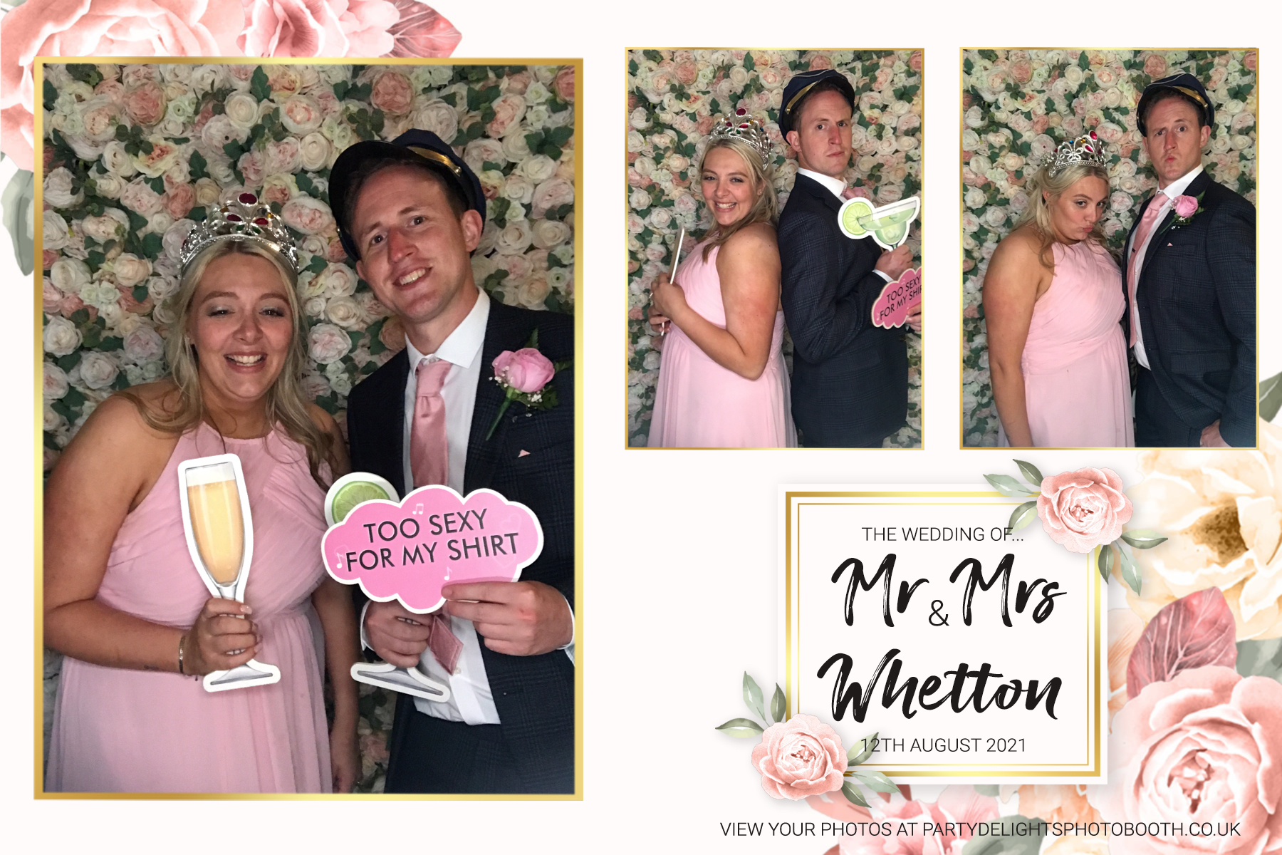 Darren and Sophie's Wedding | View more photos from the event at gallery.partydelightsphotobooth.co.uk/u/PartyDelightsPhotoBooth/Darren-and-Sophies-Wedding