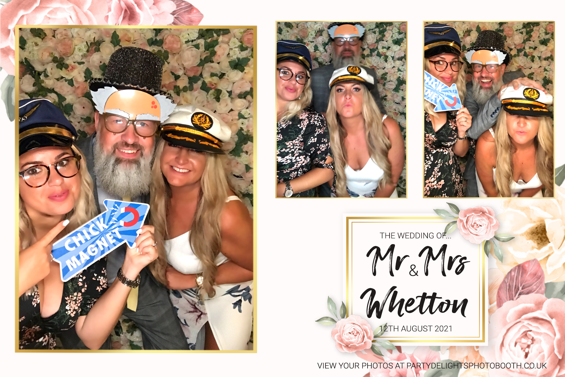 Darren and Sophie's Wedding | View more photos from the event at gallery.partydelightsphotobooth.co.uk/u/PartyDelightsPhotoBooth/Darren-and-Sophies-Wedding