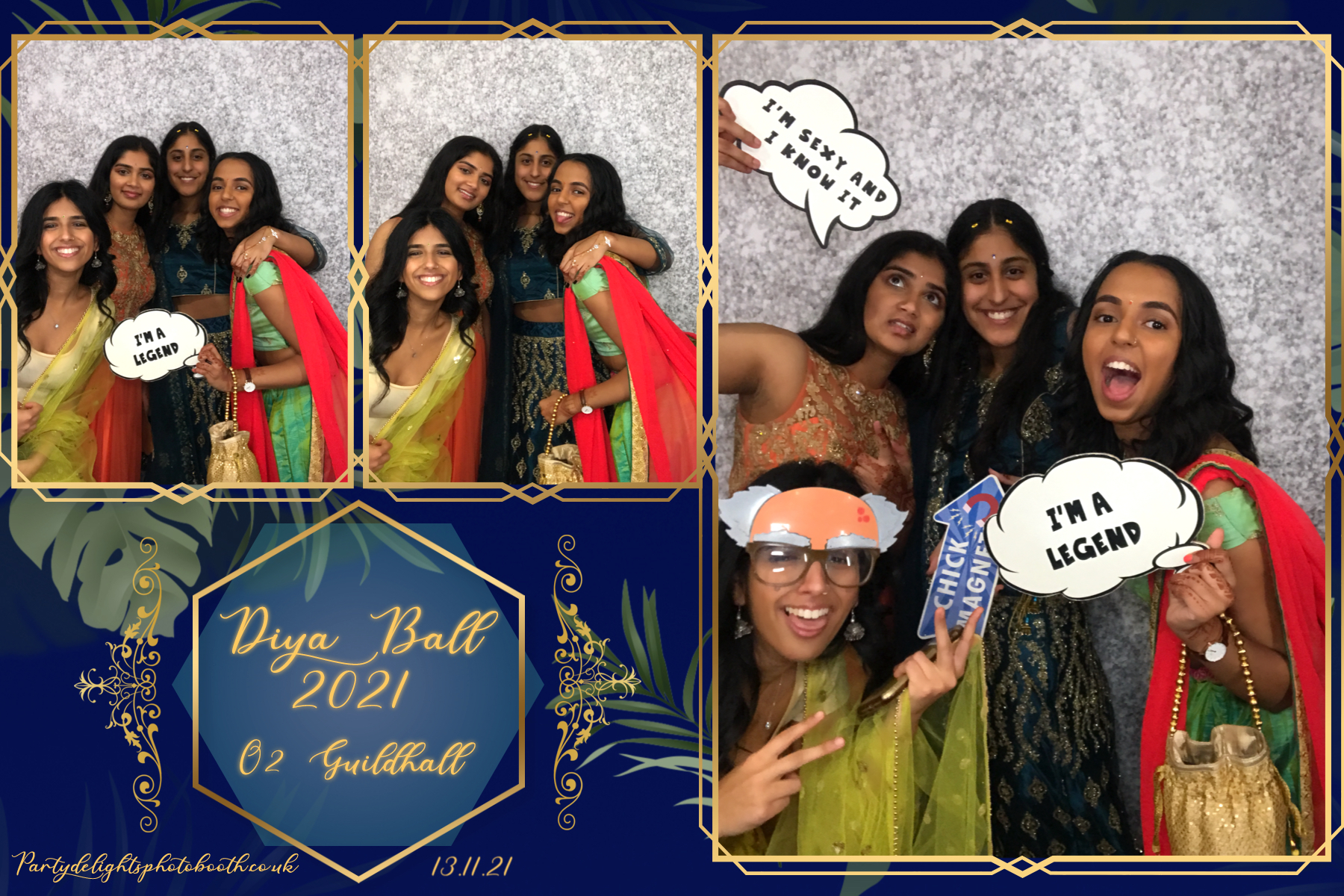 Diya Ball | View more photos from the event at gallery.partydelightsphotobooth.co.uk/u/PartyDelightsPhotoBooth/Diya-Ball