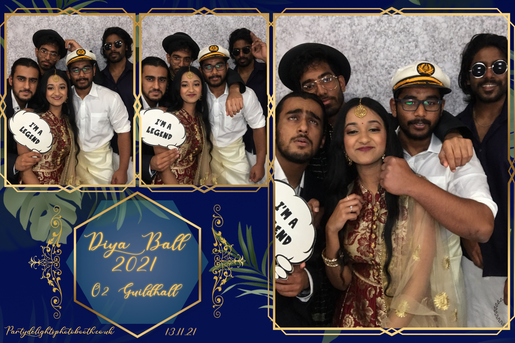 Diya Ball | View more photos from the event at gallery.partydelightsphotobooth.co.uk/u/PartyDelightsPhotoBooth/Diya-Ball