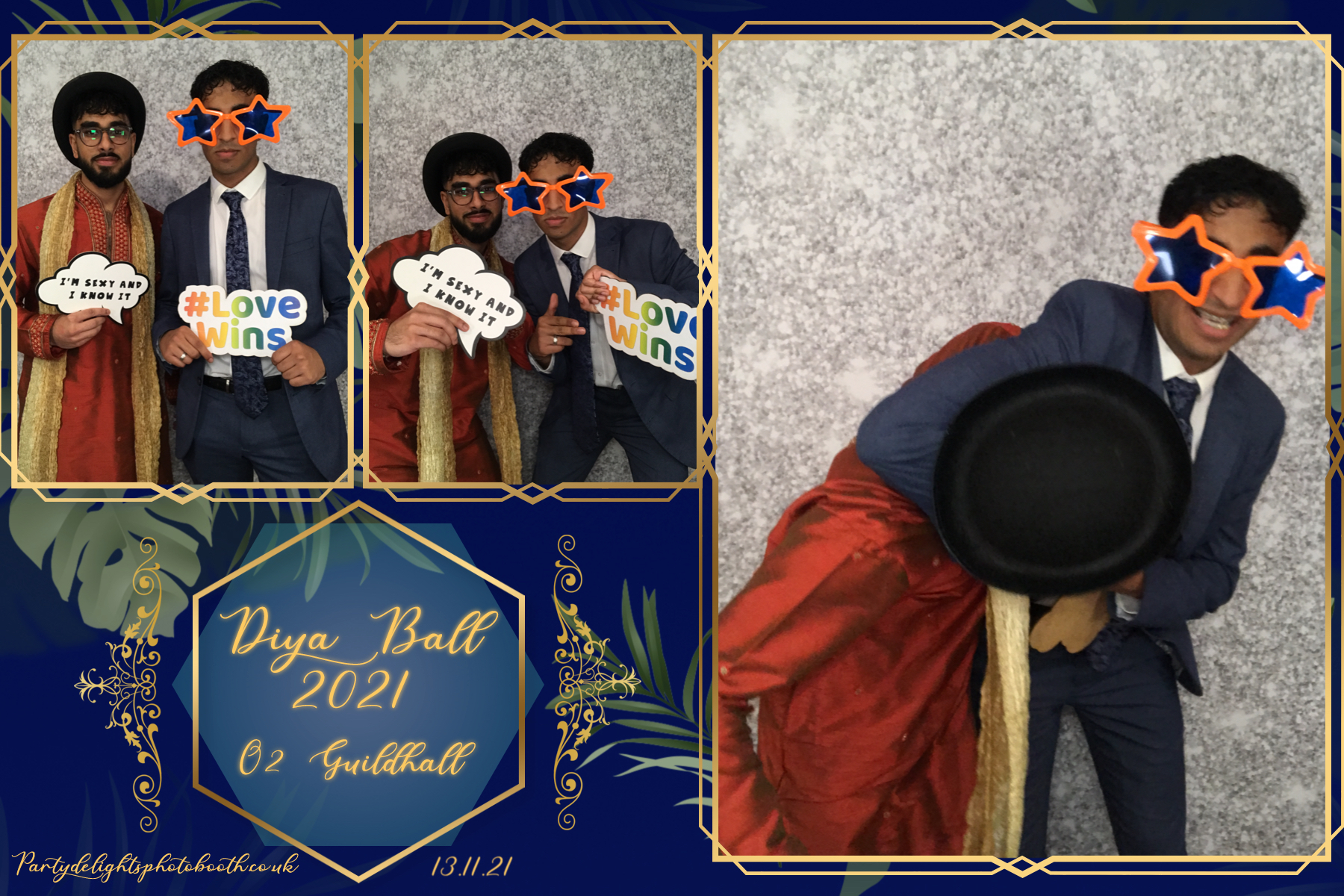 Diya Ball | View more photos from the event at gallery.partydelightsphotobooth.co.uk/u/PartyDelightsPhotoBooth/Diya-Ball