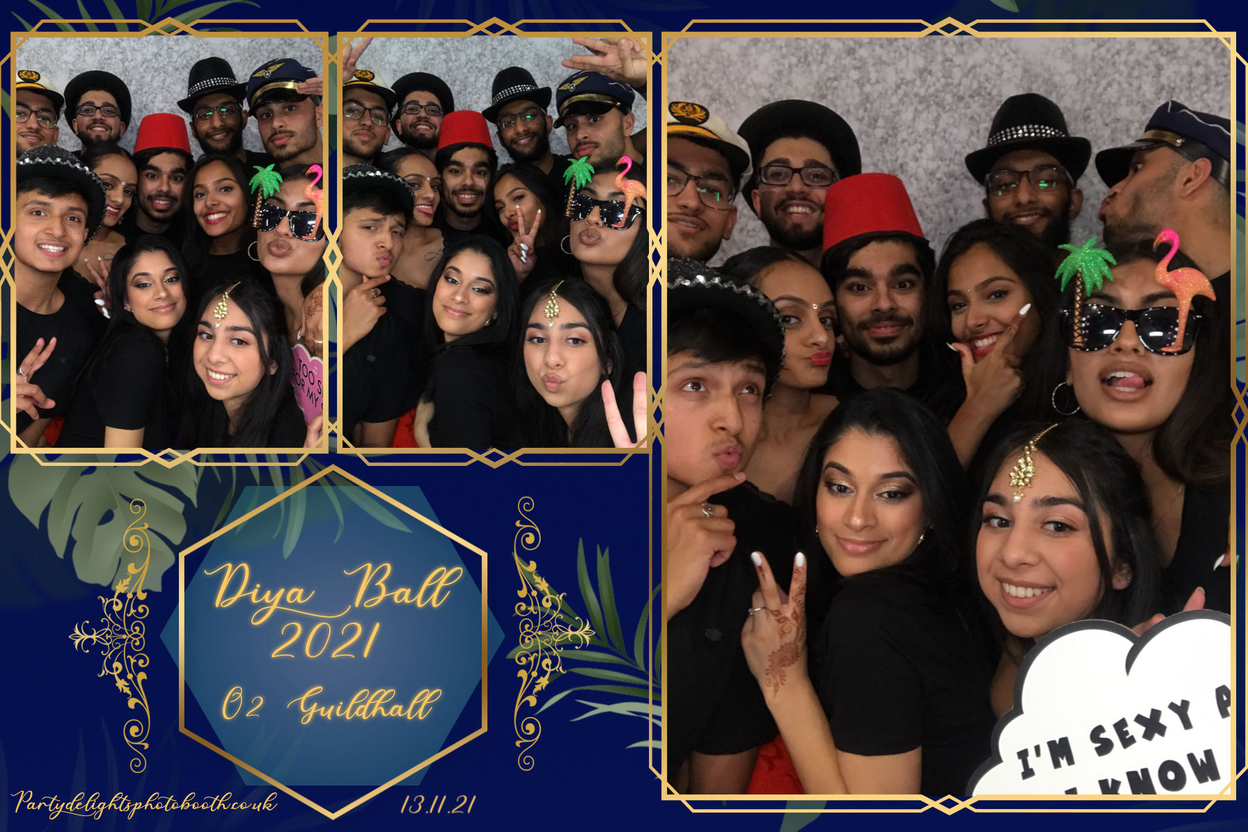 Diya Ball | View more photos from the event at gallery.partydelightsphotobooth.co.uk/u/PartyDelightsPhotoBooth/Diya-Ball