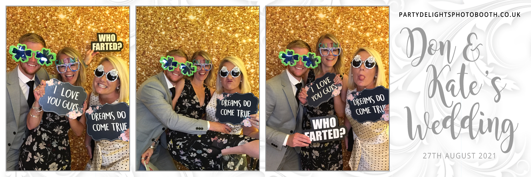 Don & Kate's Wedding | View more photos from the event at gallery.partydelightsphotobooth.co.uk/u/PartyDelightsPhotoBooth/Don-Kates-Wedding