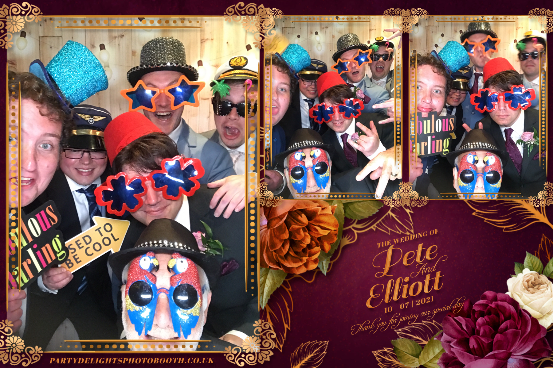 Elliott & Pete’s Wedding | View more photos from the event at gallery.partydelightsphotobooth.co.uk/u/PartyDelightsPhotoBooth/Elliott-Pete’s-Wedding