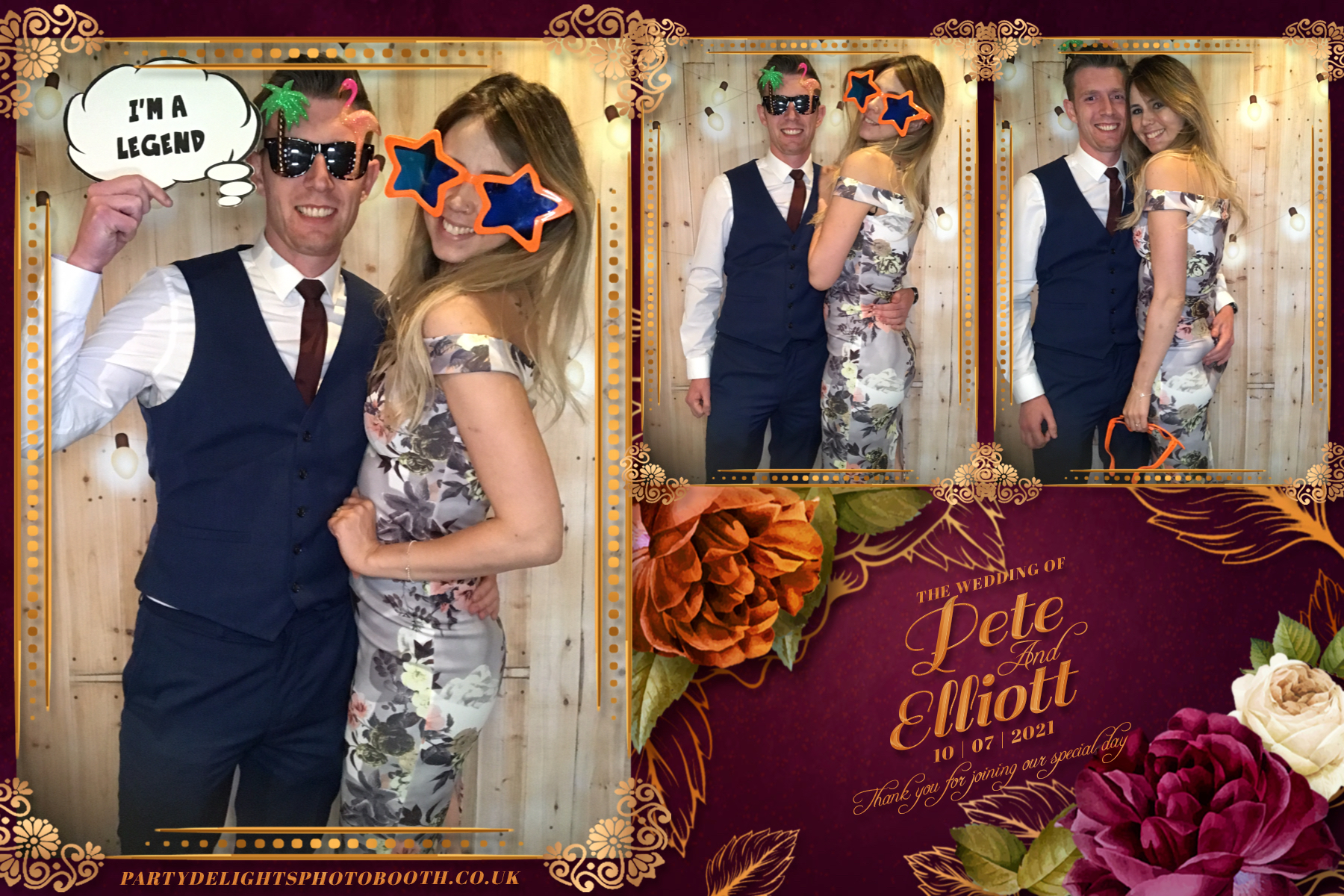 Elliott & Pete’s Wedding | View more photos from the event at gallery.partydelightsphotobooth.co.uk/u/PartyDelightsPhotoBooth/Elliott-Pete’s-Wedding