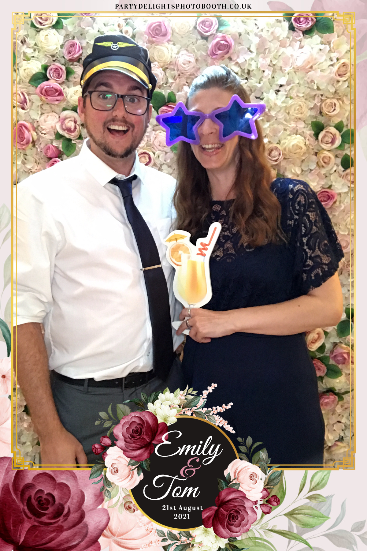 Emily & Tom's Wedding | View more photos from the event at gallery.partydelightsphotobooth.co.uk/u/PartyDelightsPhotoBooth/Emily-Toms-Wedding