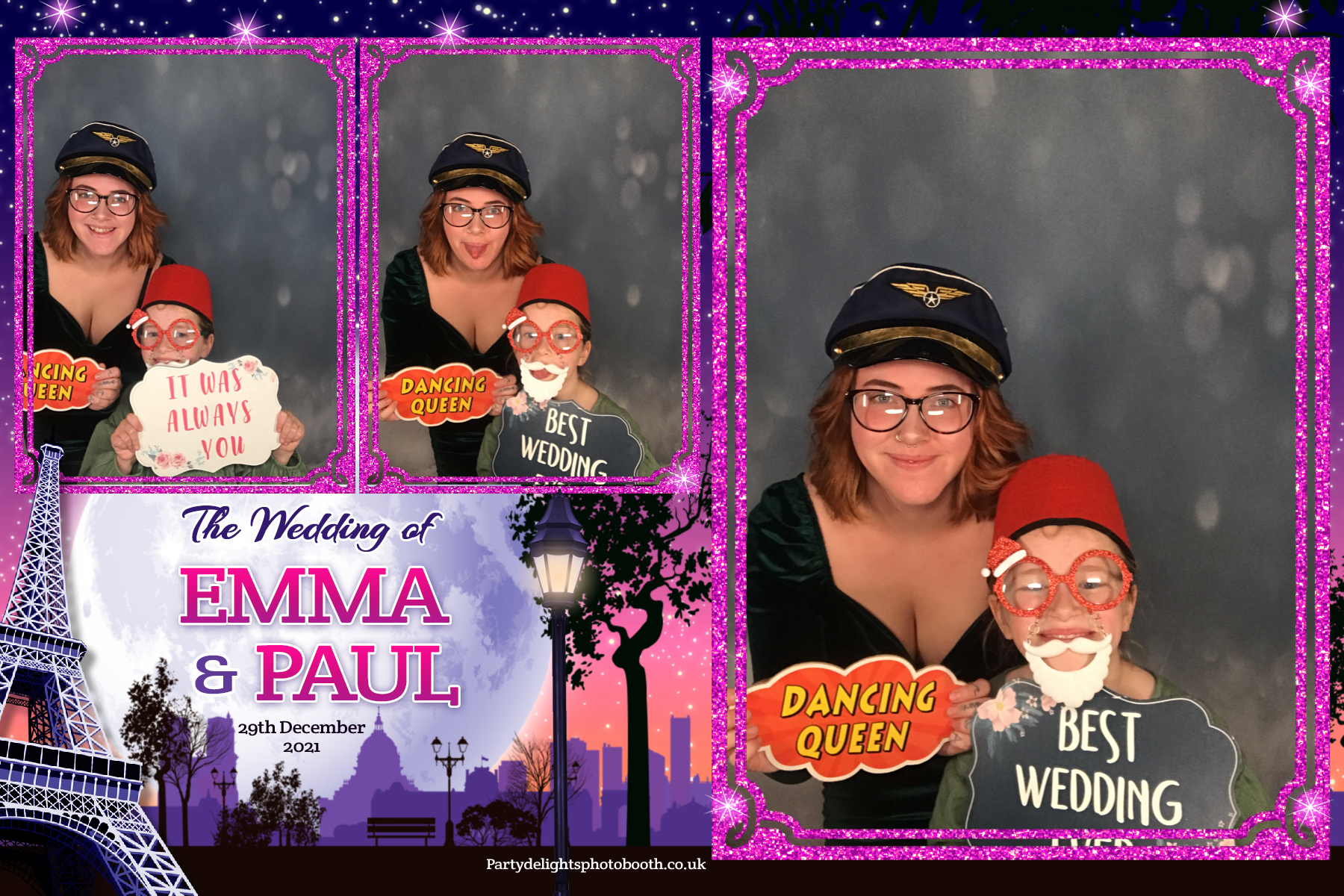 Emma and Paul's Wedding | View more photos from the event at gallery.partydelightsphotobooth.co.uk/u/PartyDelightsPhotoBooth/Emma-and-Pauls-Wedding