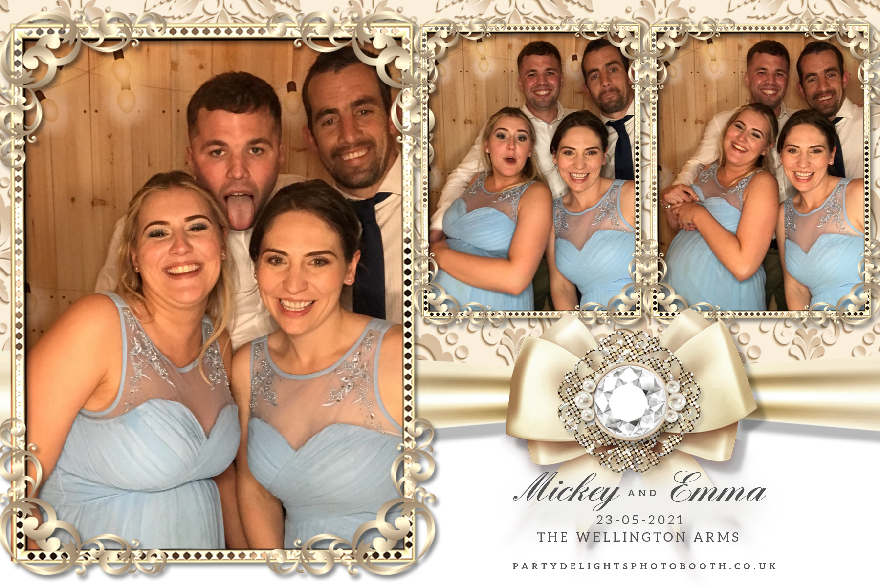 Emma's Wedding Day | View more photos from the event at gallery.partydelightsphotobooth.co.uk/u/PartyDelightsPhotoBooth/Emmas-Wedding-Day