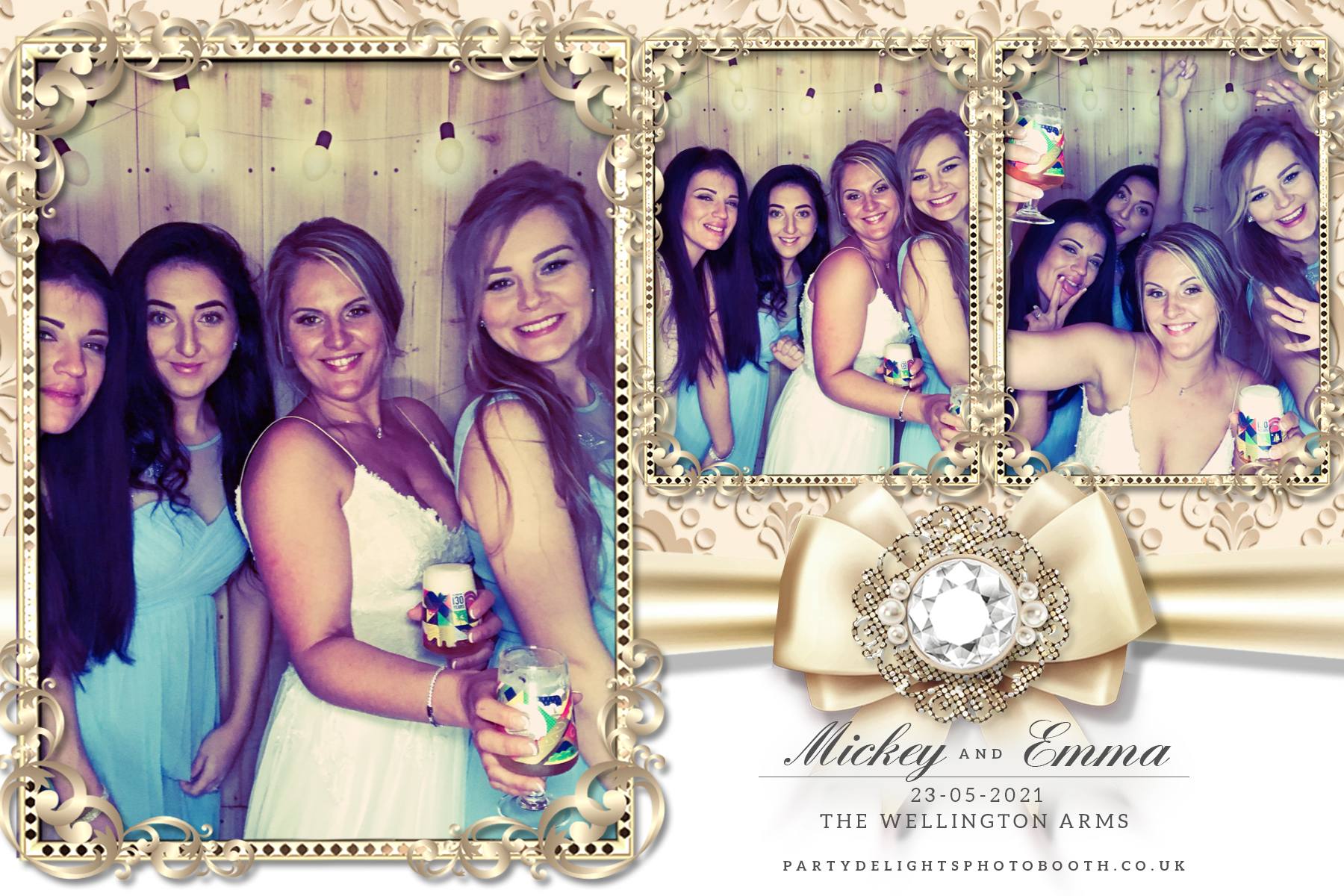 Emma's Wedding Day | View more photos from the event at gallery.partydelightsphotobooth.co.uk/u/PartyDelightsPhotoBooth/Emmas-Wedding-Day