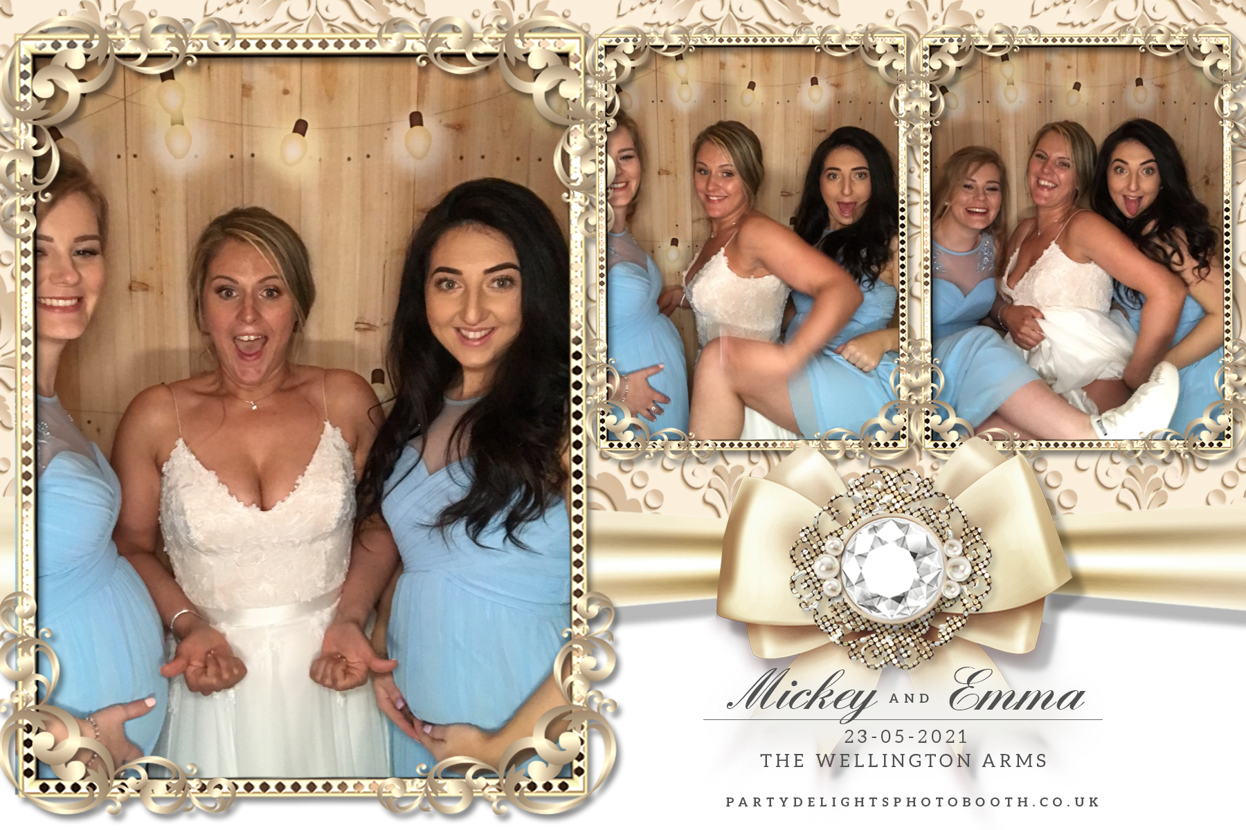 Emma's Wedding Day | View more photos from the event at gallery.partydelightsphotobooth.co.uk/u/PartyDelightsPhotoBooth/Emmas-Wedding-Day