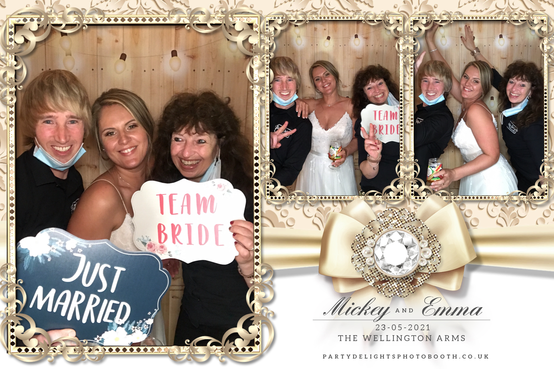 Emma's Wedding Day | View more photos from the event at gallery.partydelightsphotobooth.co.uk/u/PartyDelightsPhotoBooth/Emmas-Wedding-Day