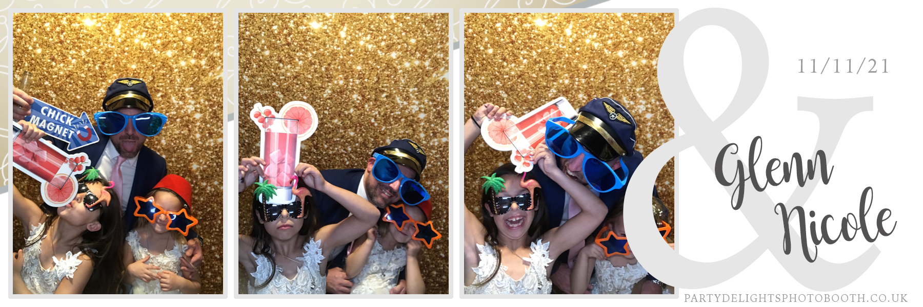 Glenn and Nicole’s Wedding | View more photos from the event at gallery.partydelightsphotobooth.co.uk/u/PartyDelightsPhotoBooth/Glenn-and-Nicole’s-Wedding