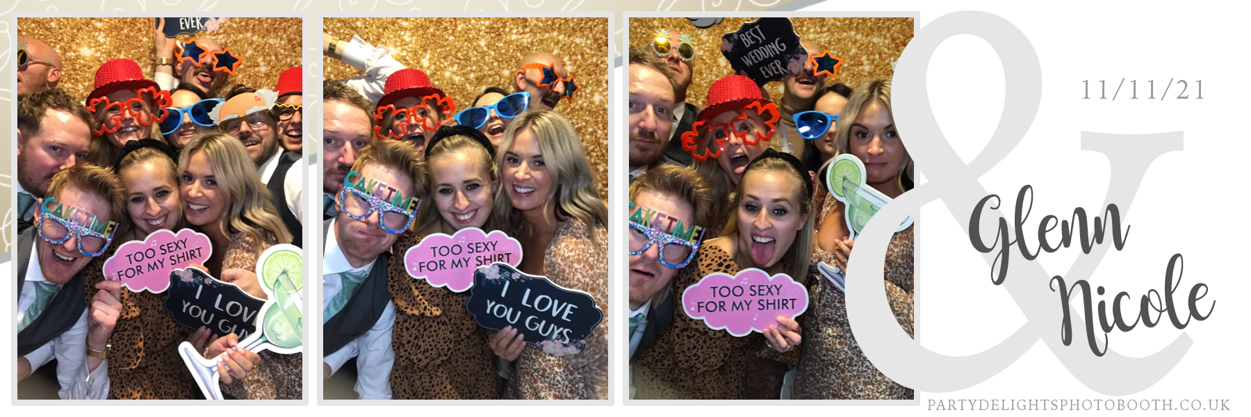 Glenn and Nicole’s Wedding | View more photos from the event at gallery.partydelightsphotobooth.co.uk/u/PartyDelightsPhotoBooth/Glenn-and-Nicole’s-Wedding