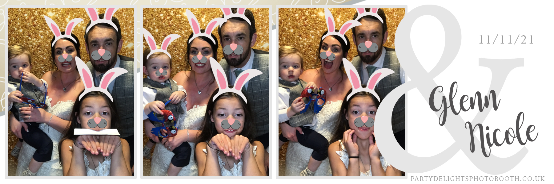 Glenn and Nicole’s Wedding | View more photos from the event at gallery.partydelightsphotobooth.co.uk/u/PartyDelightsPhotoBooth/Glenn-and-Nicole’s-Wedding