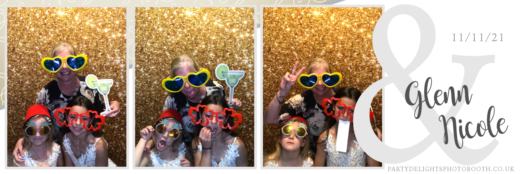 Glenn and Nicole’s Wedding | View more photos from the event at gallery.partydelightsphotobooth.co.uk/u/PartyDelightsPhotoBooth/Glenn-and-Nicole’s-Wedding